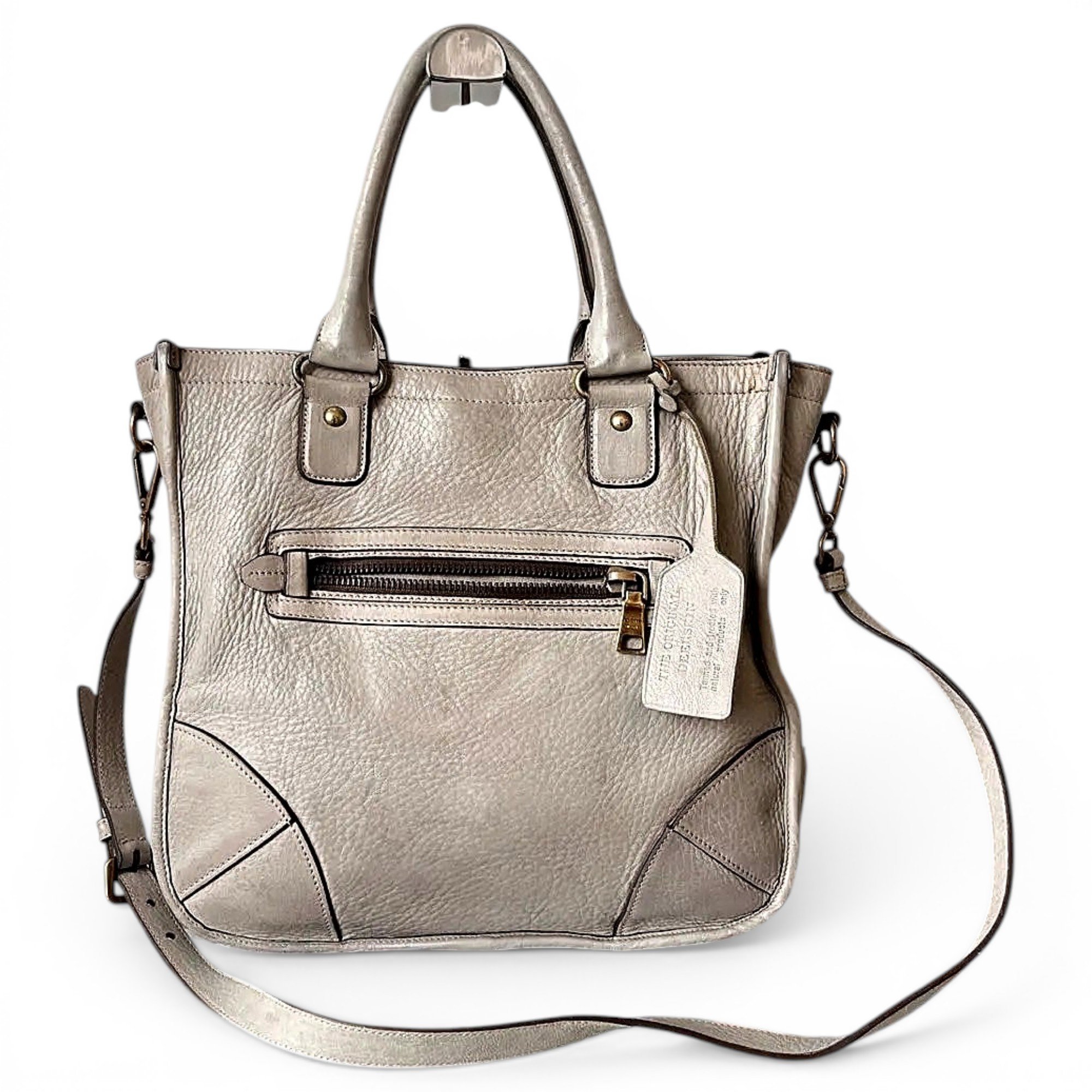 Leather handbag