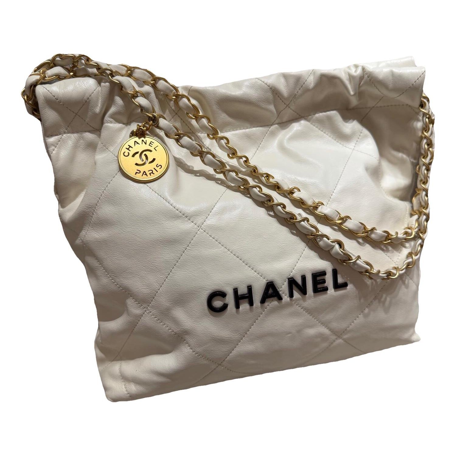 Chanel 22 leather handbag
