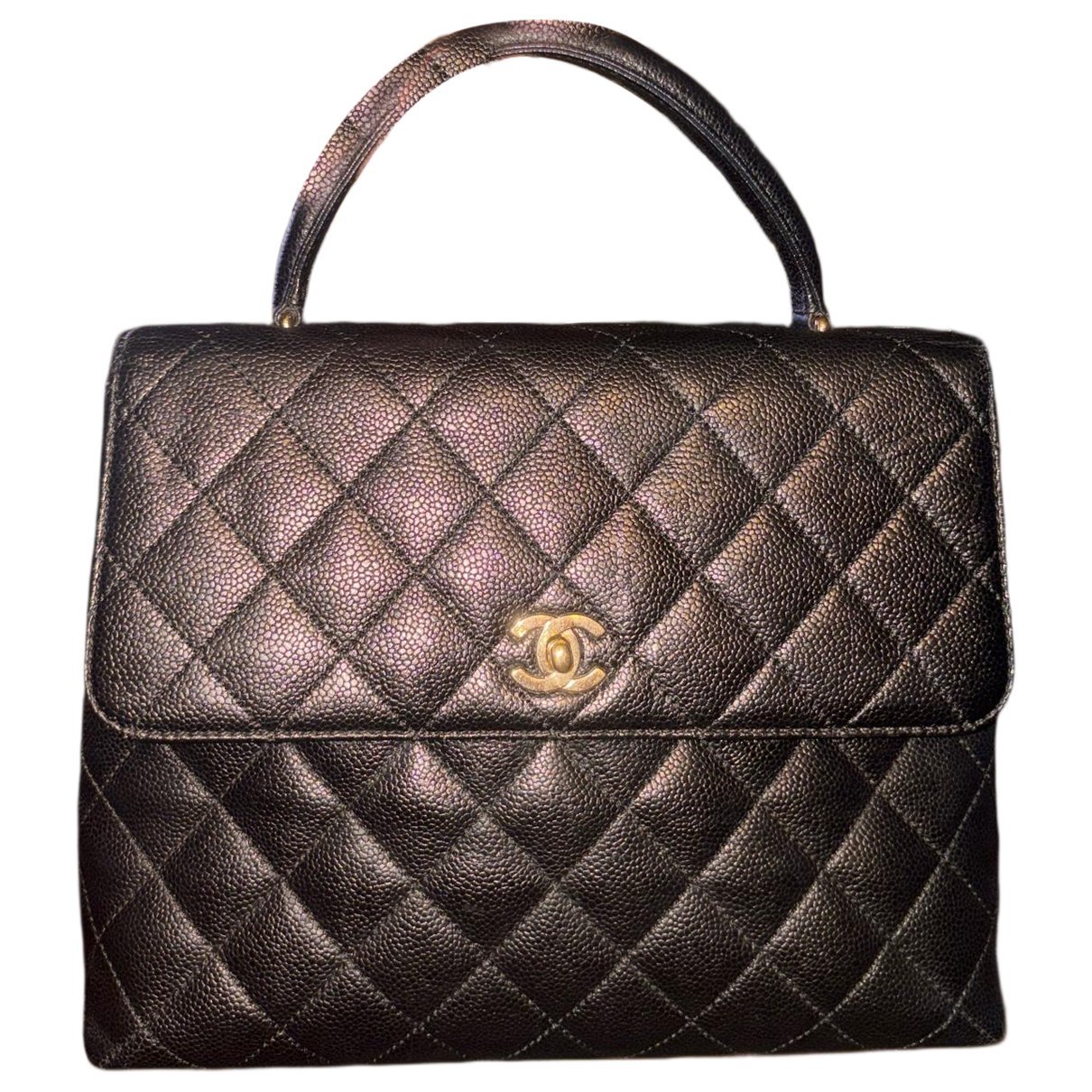 Timeless Classique Top Handle leather handbag