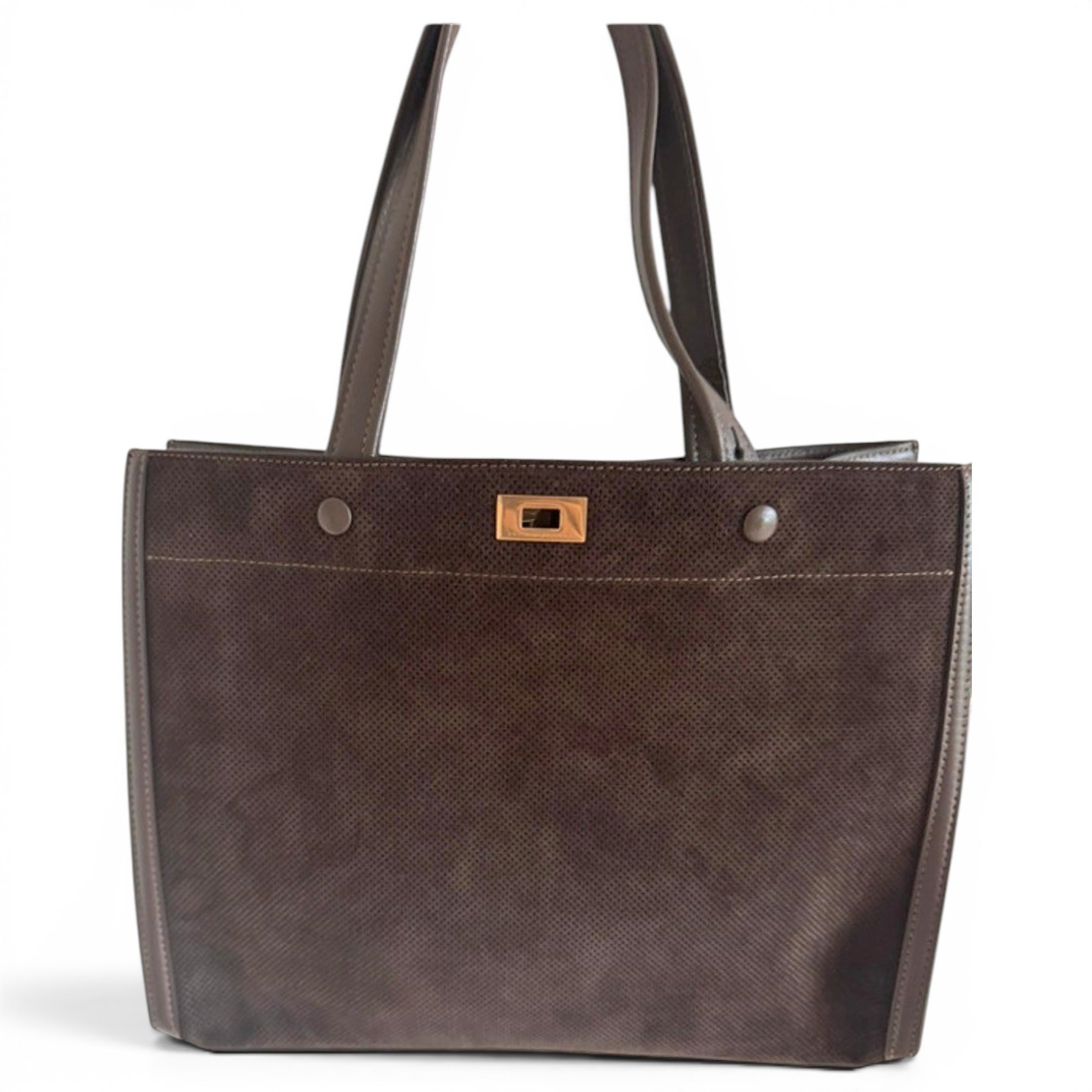 Leather handbag