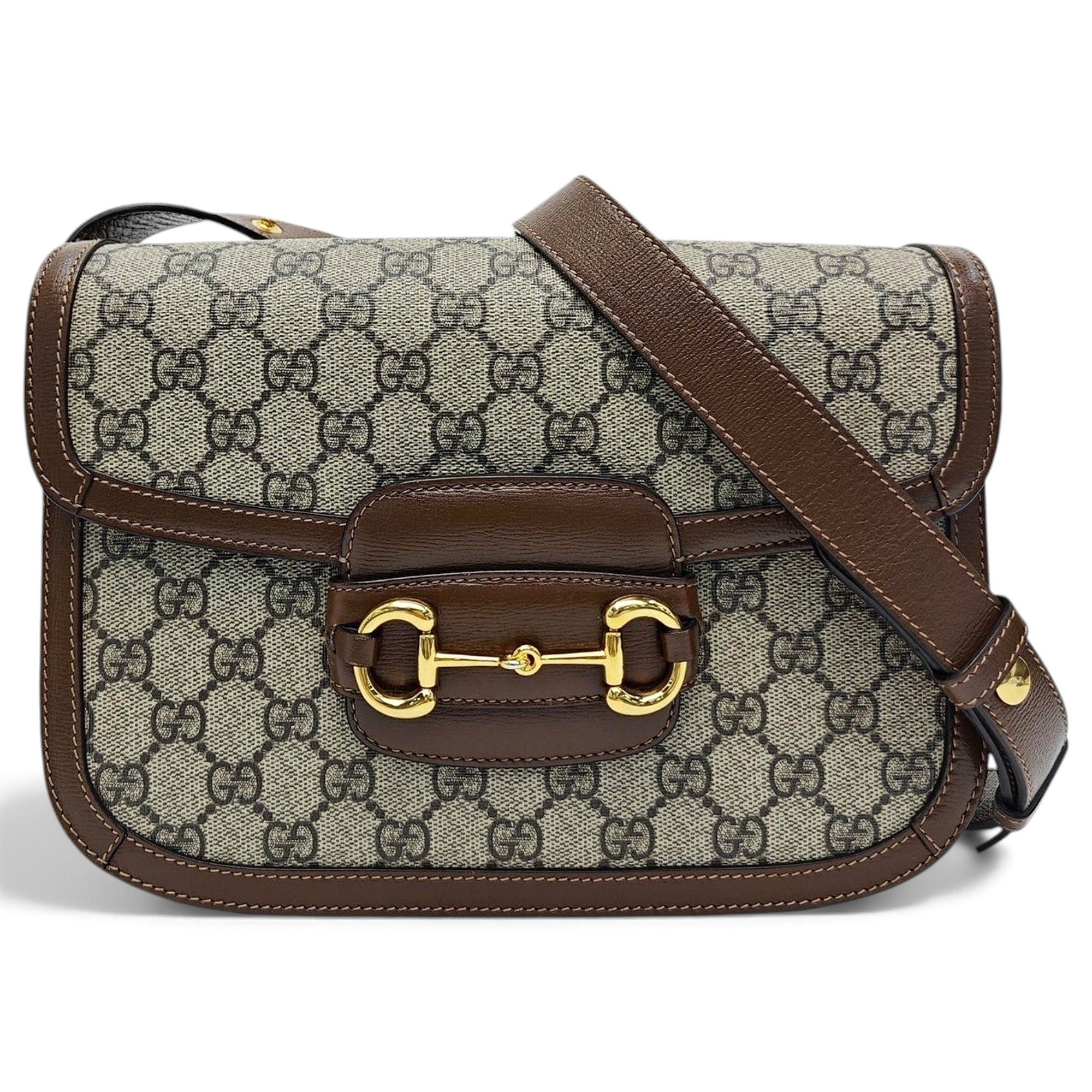Handle Horsebit 1955 leather handbag