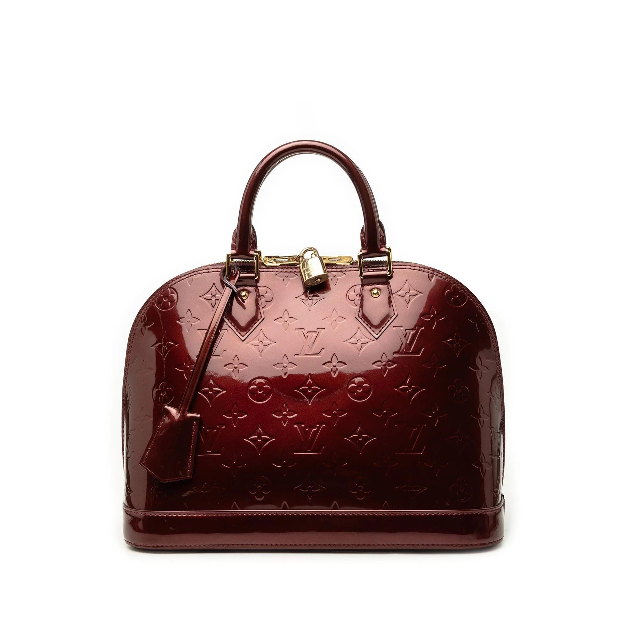 Alma leather handbag