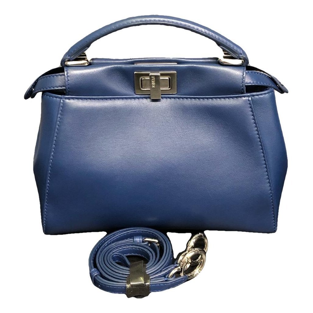 Peekaboo leather handbag