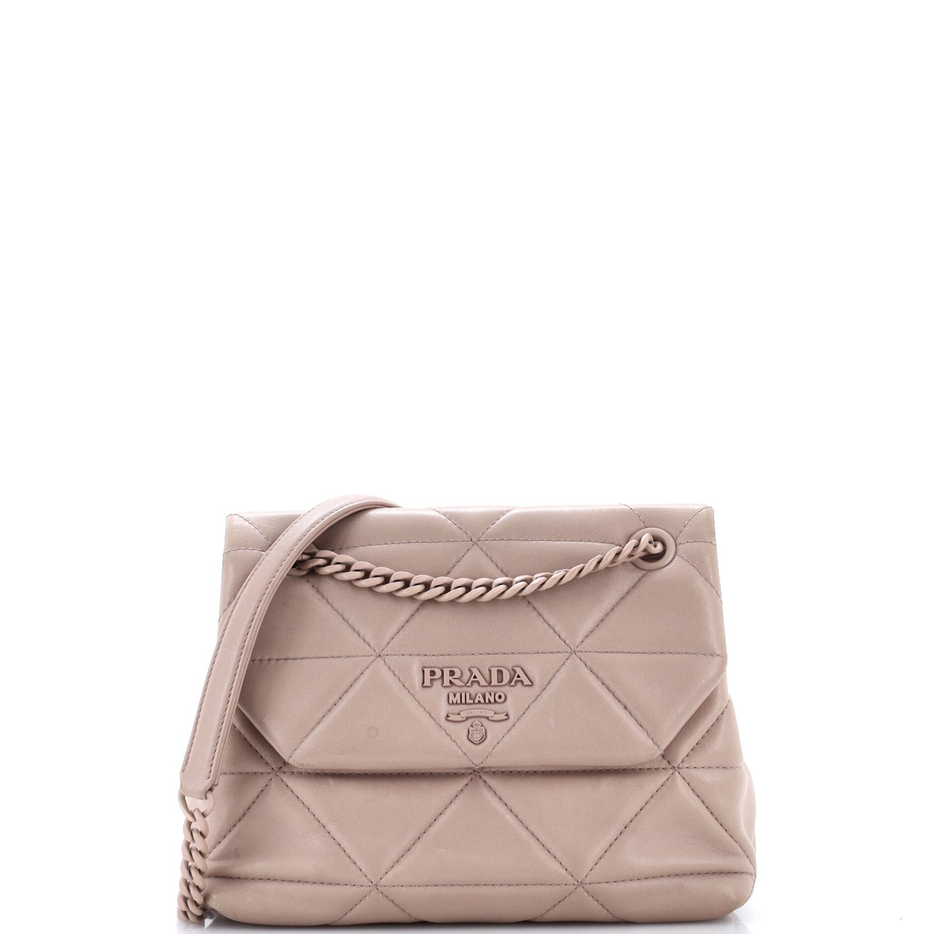 Spectrum Flap Bag Quilted Nappa Leather Small