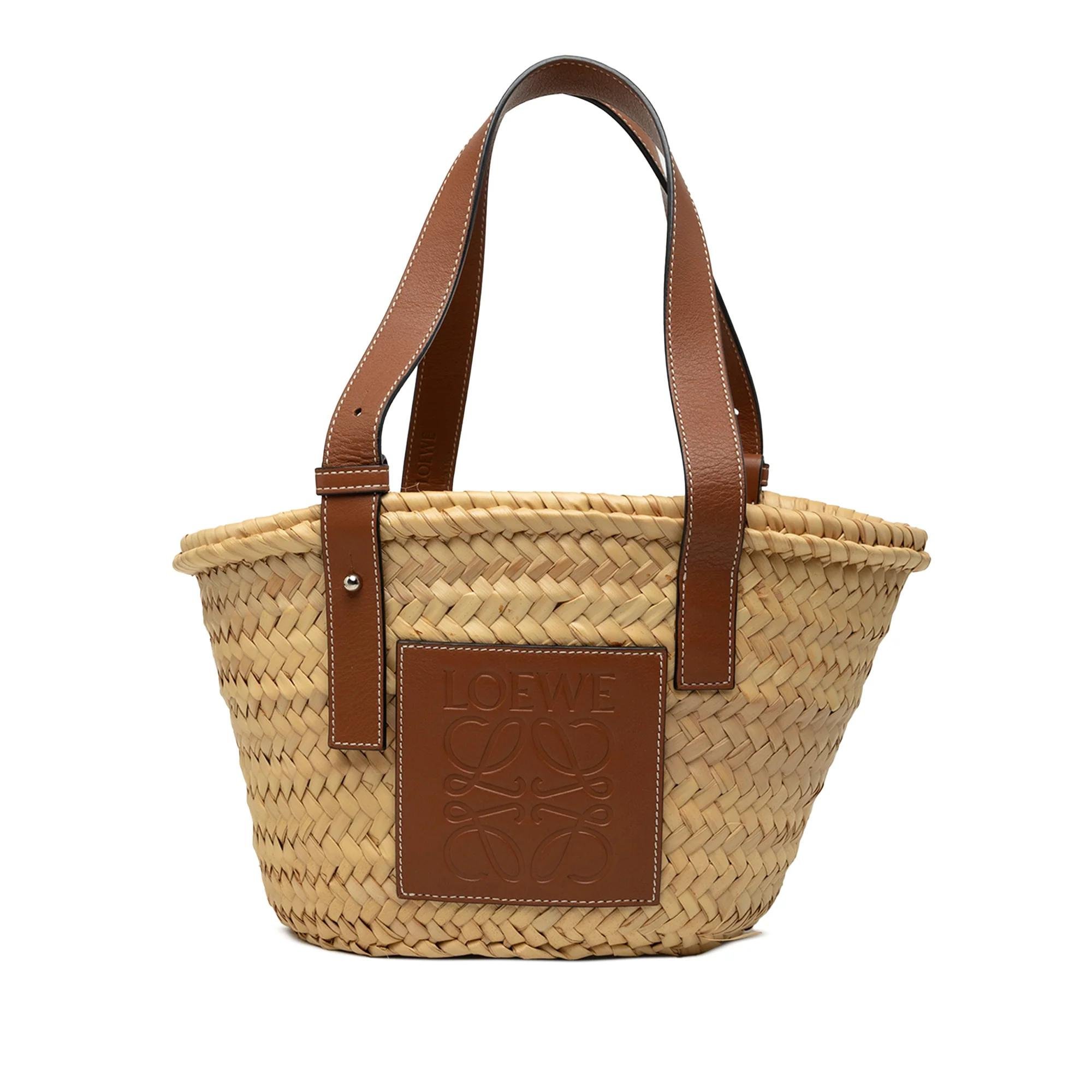 Anagram leather tote