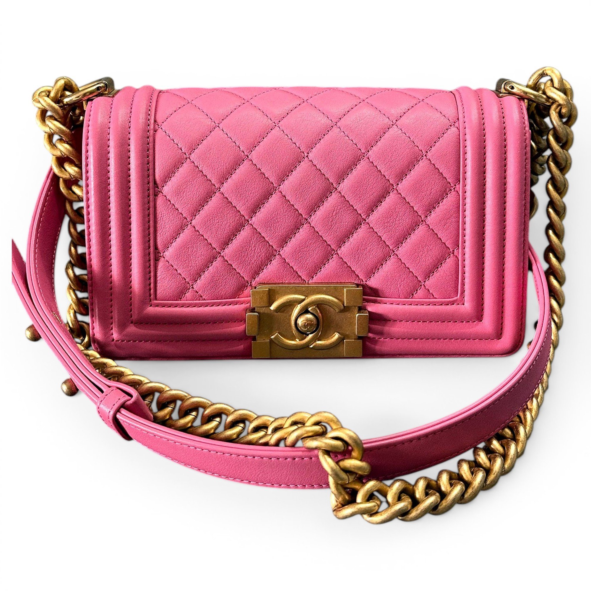 Boy leather handbag