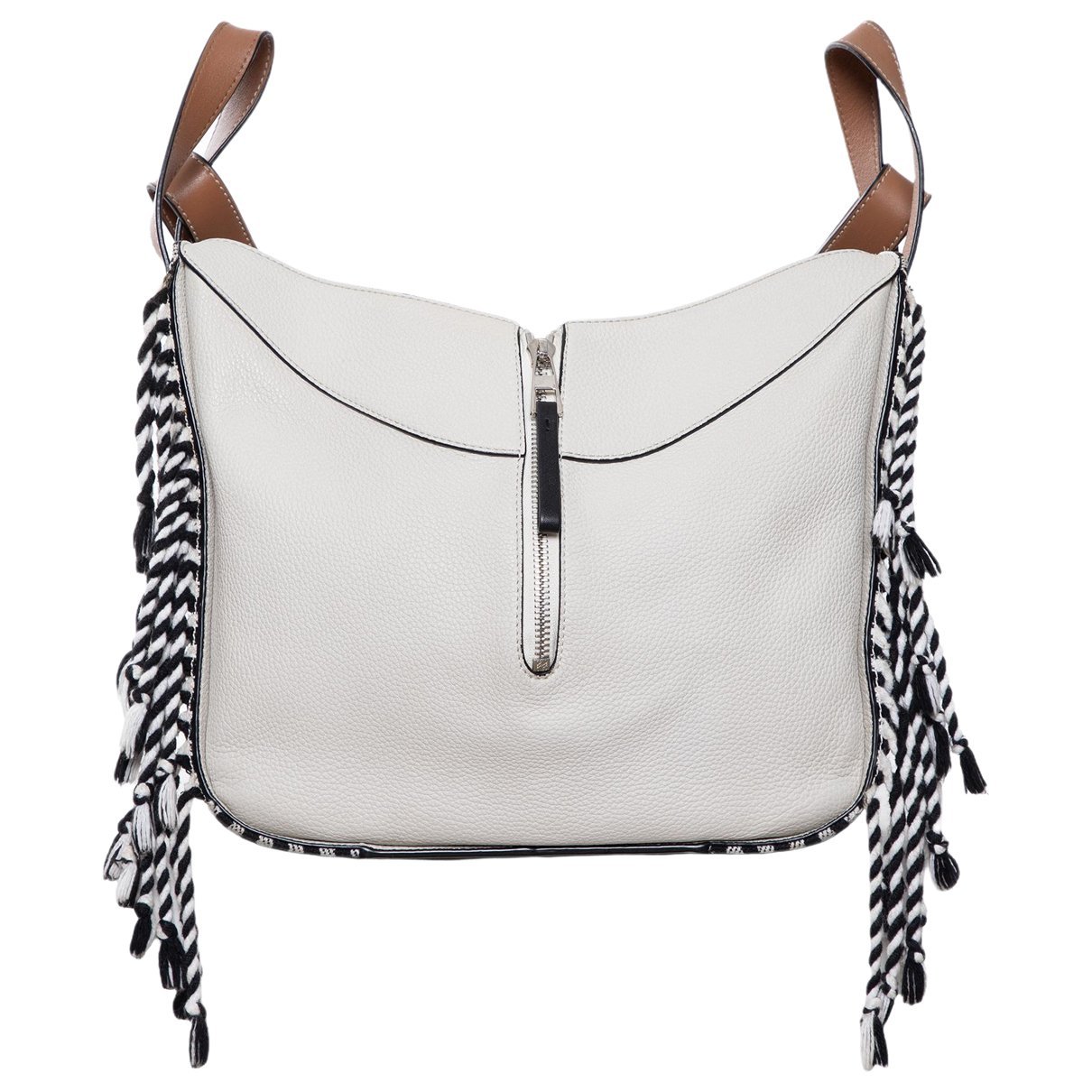 Hammock leather handbag