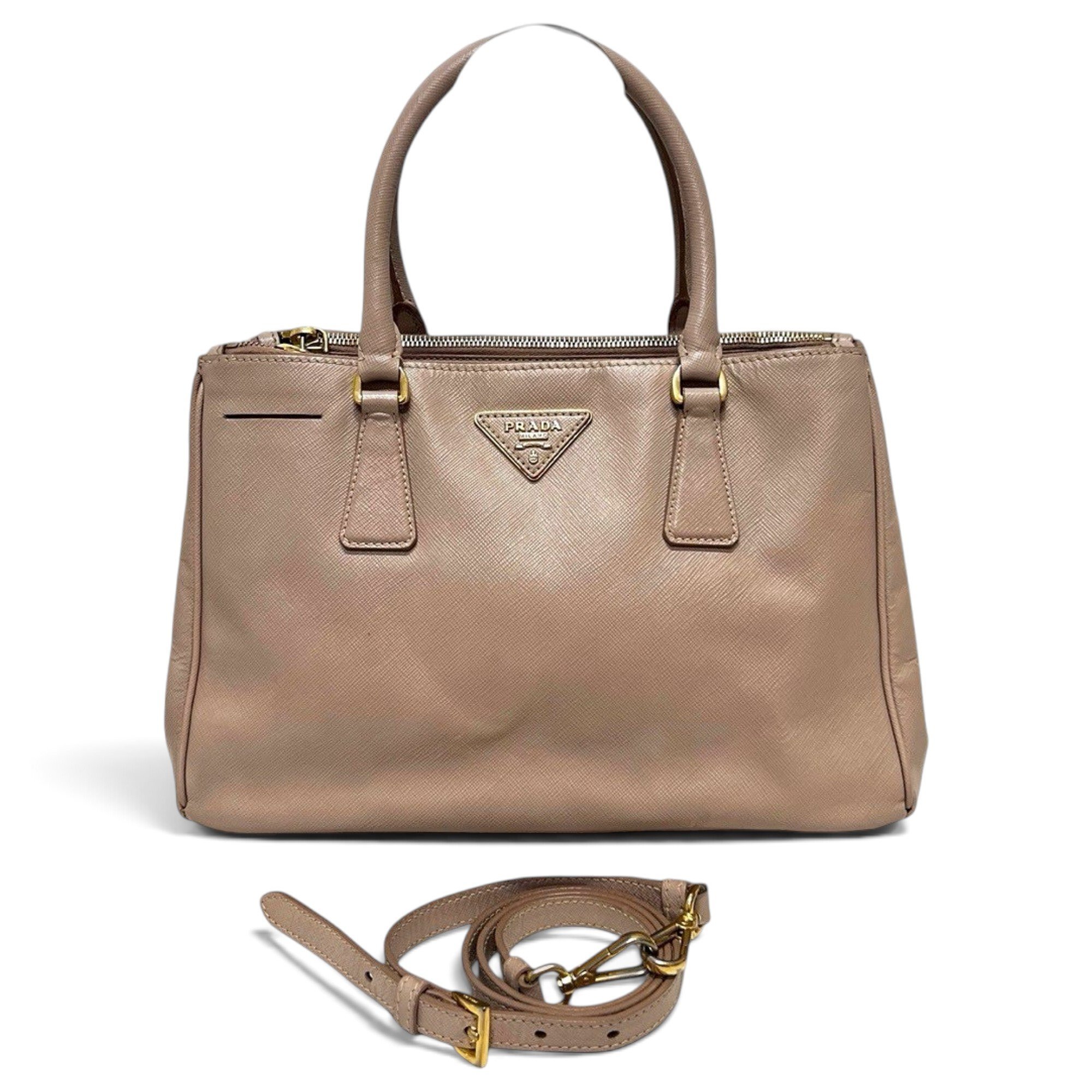 Galleria leather handbag