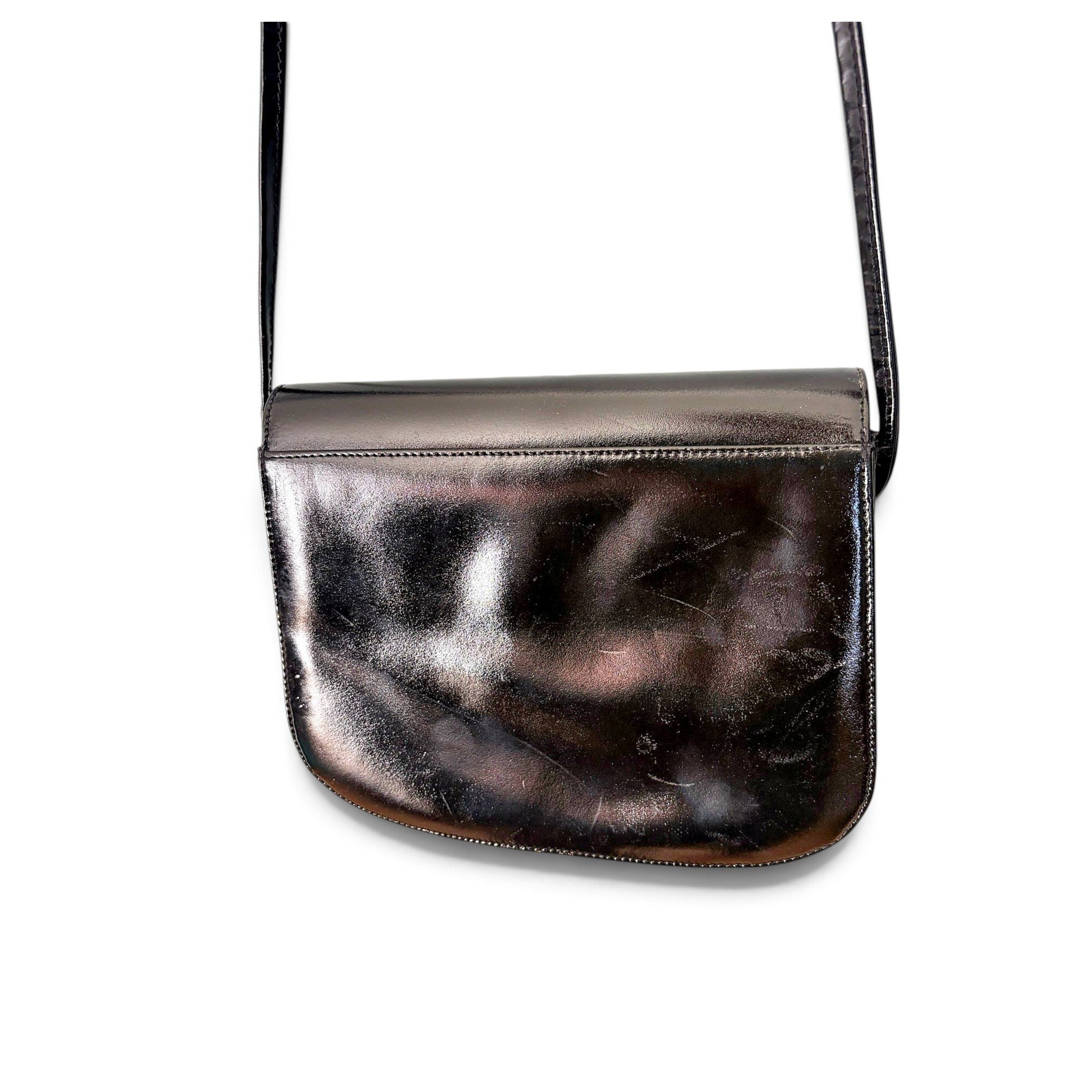 Leather crossbody bag