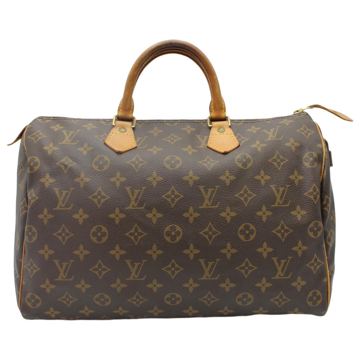 Speedy leather handbag