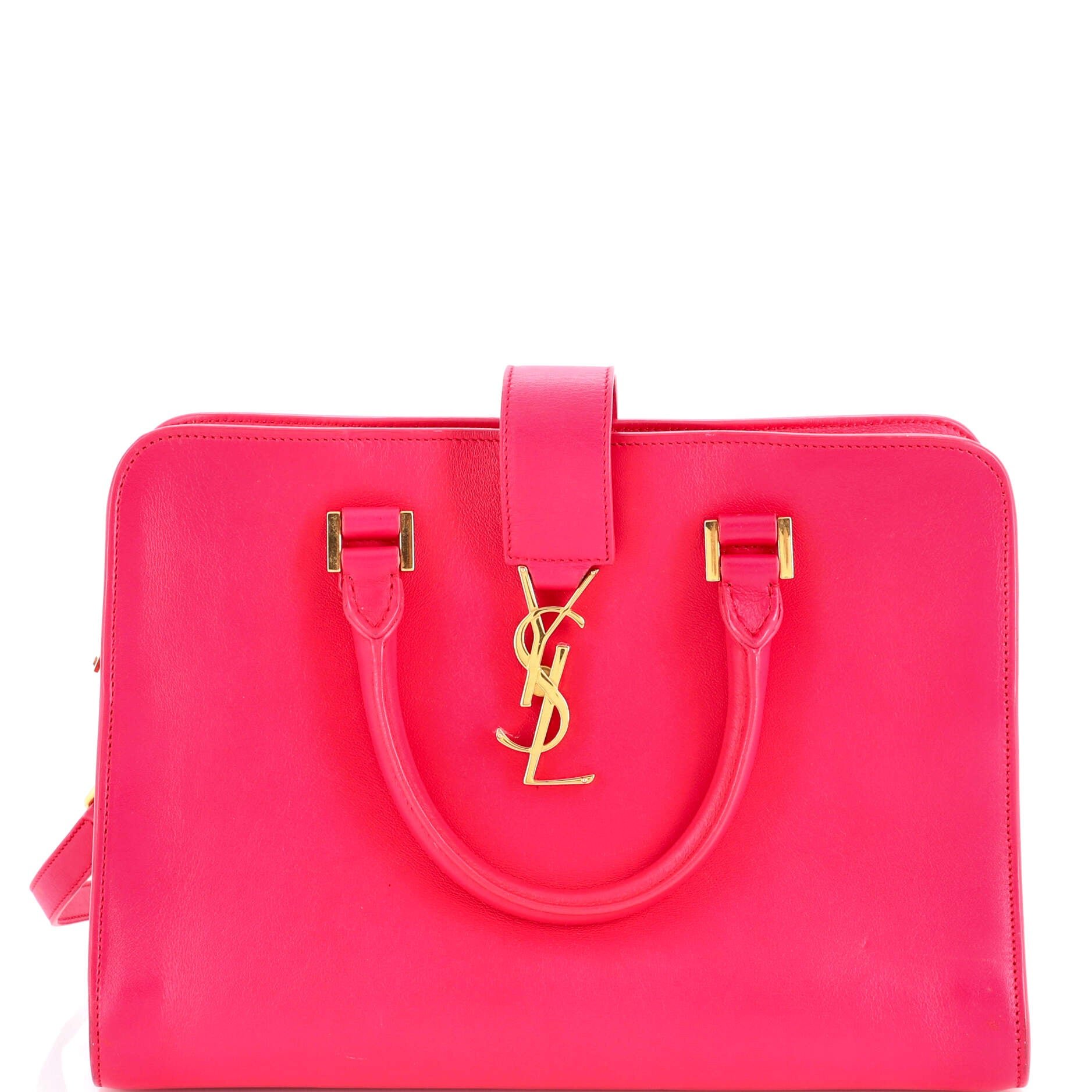 Monogram Cabas Leather Small