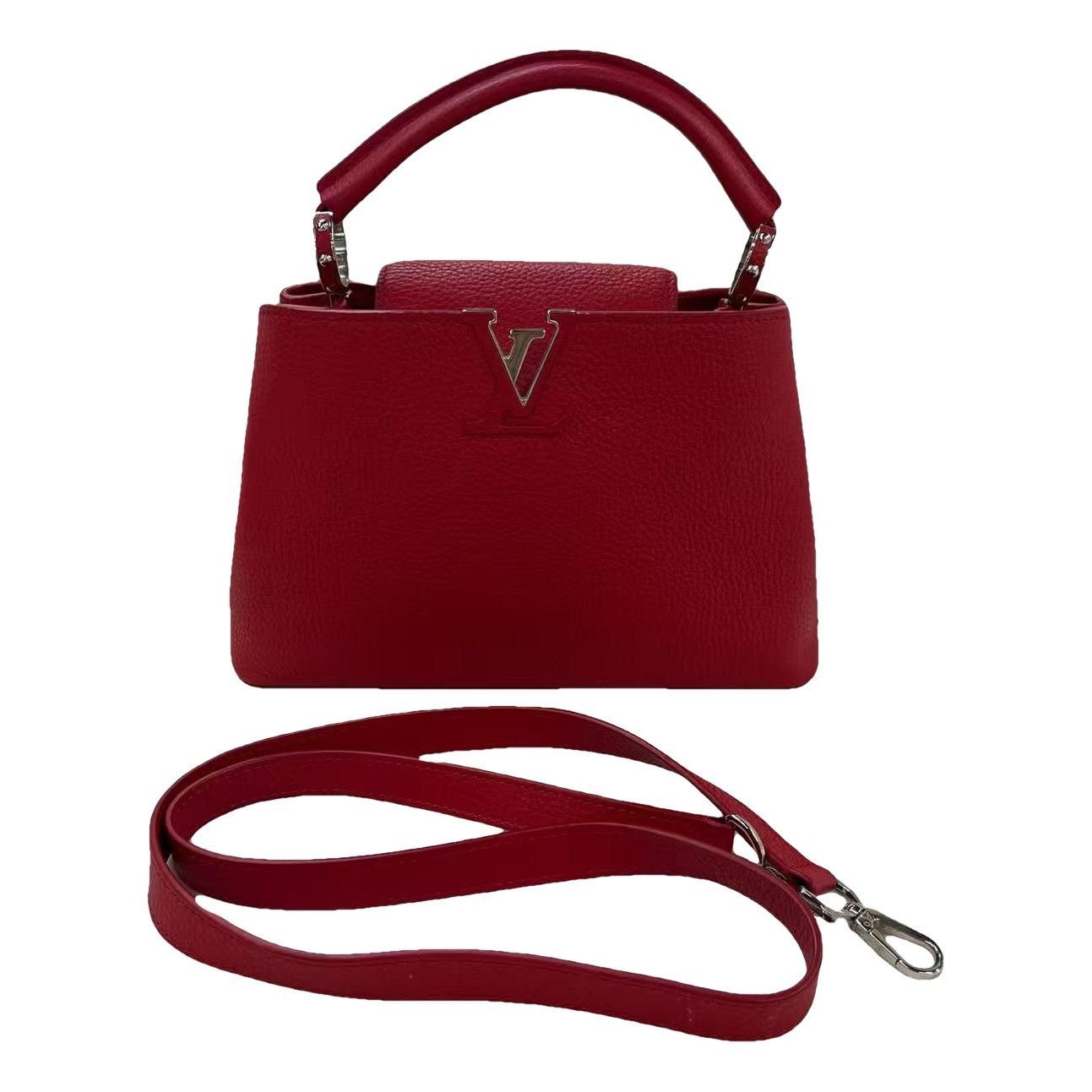 Capucines leather handbag
