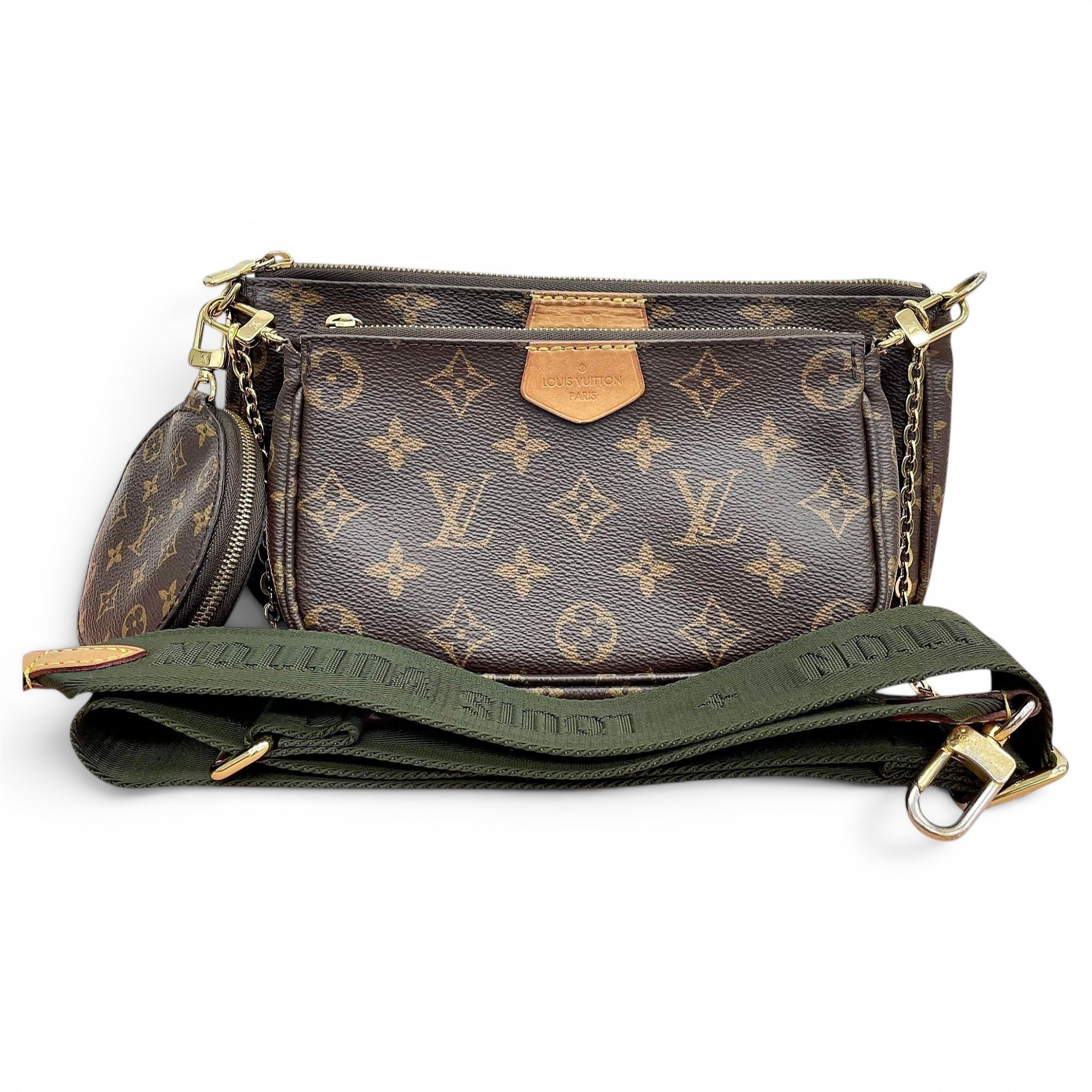 Multi Pochette Accessoires leather handbag