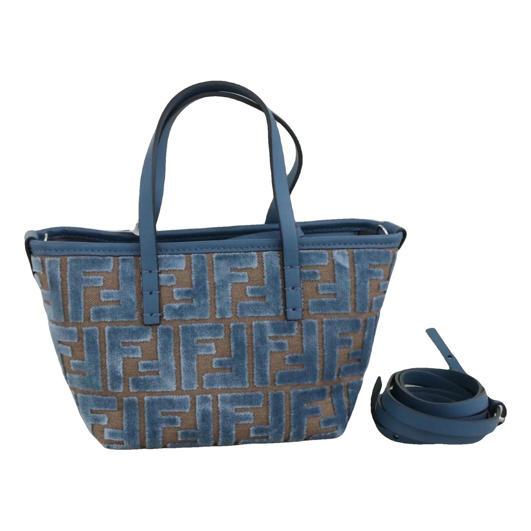 Roll Bag velvet handbag