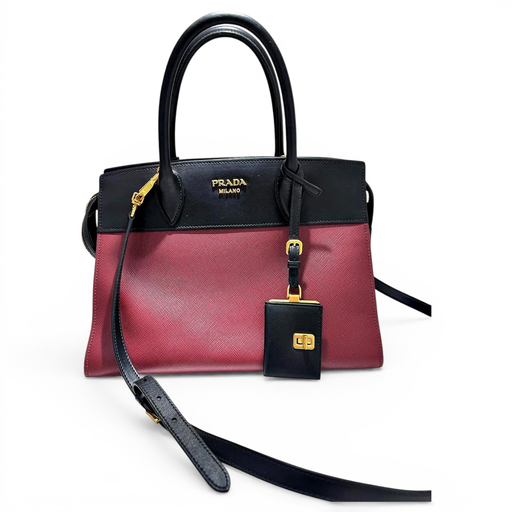 Leather handbag