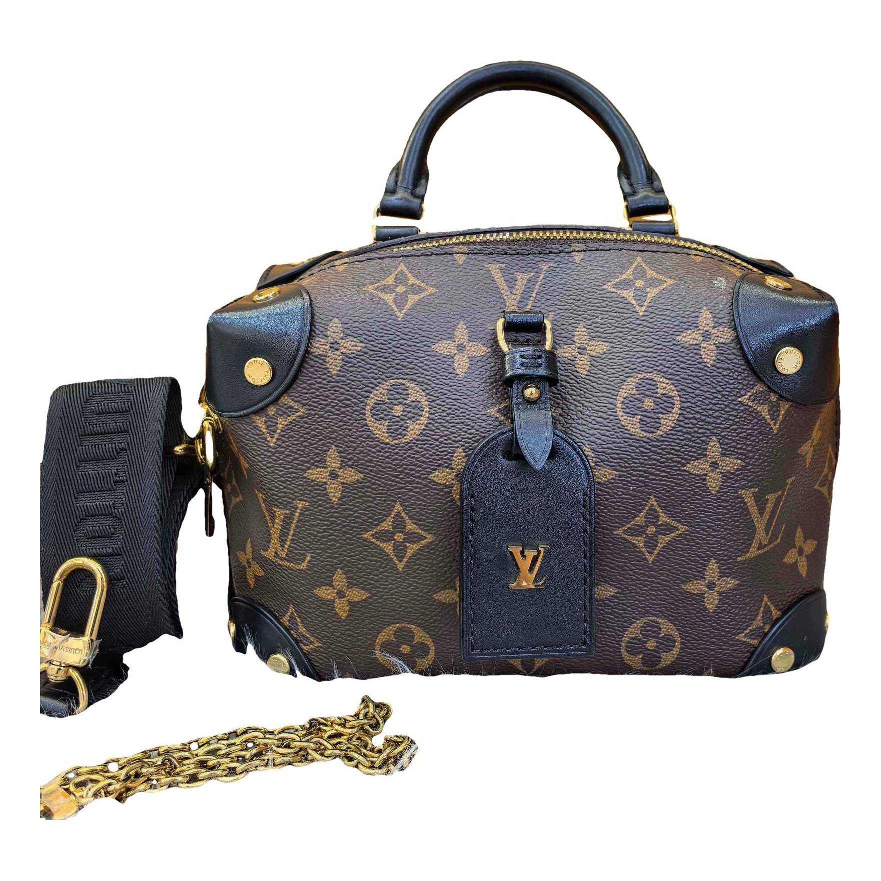 Louis Vuitton Petite Malle Souple leather handbag