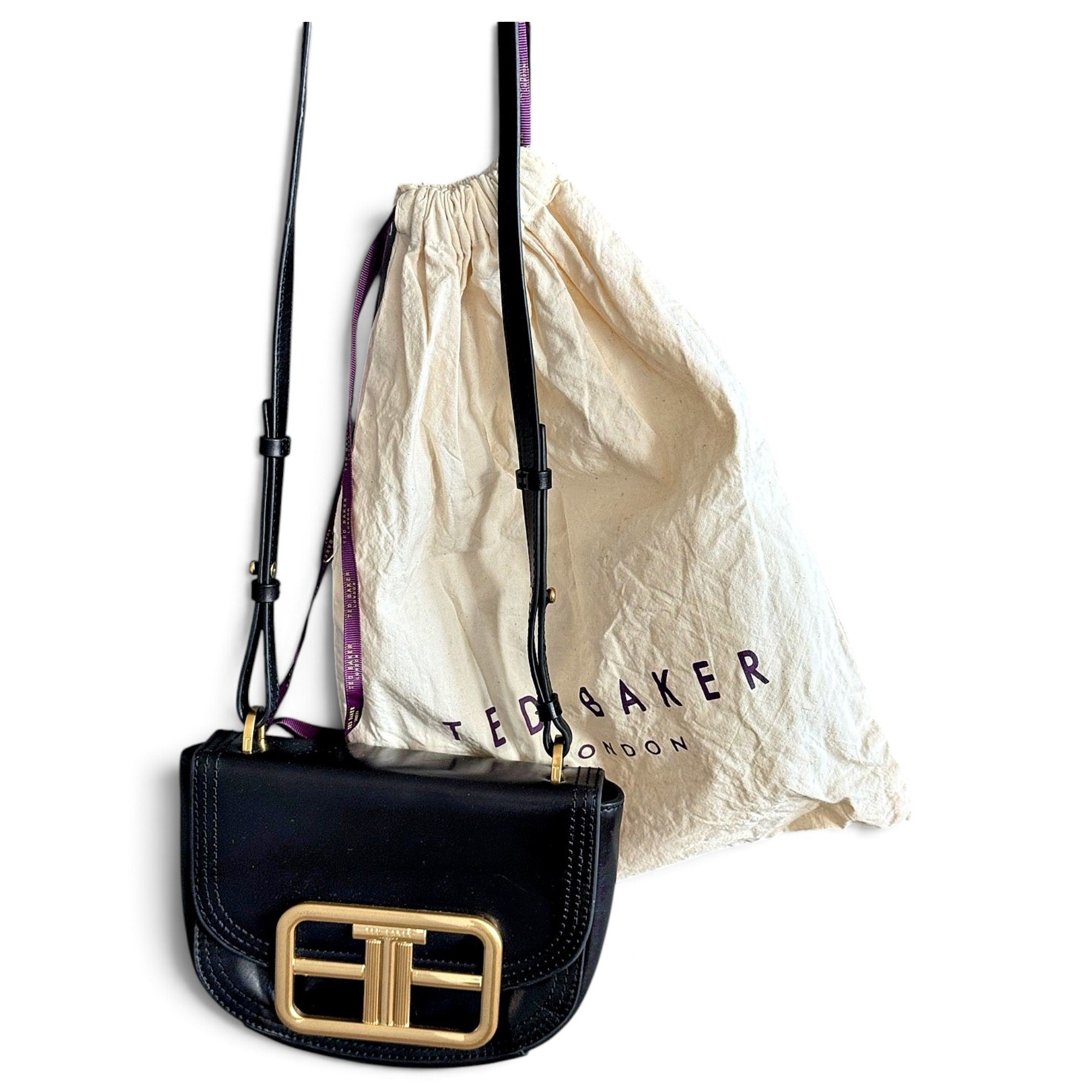 Leather crossbody bag