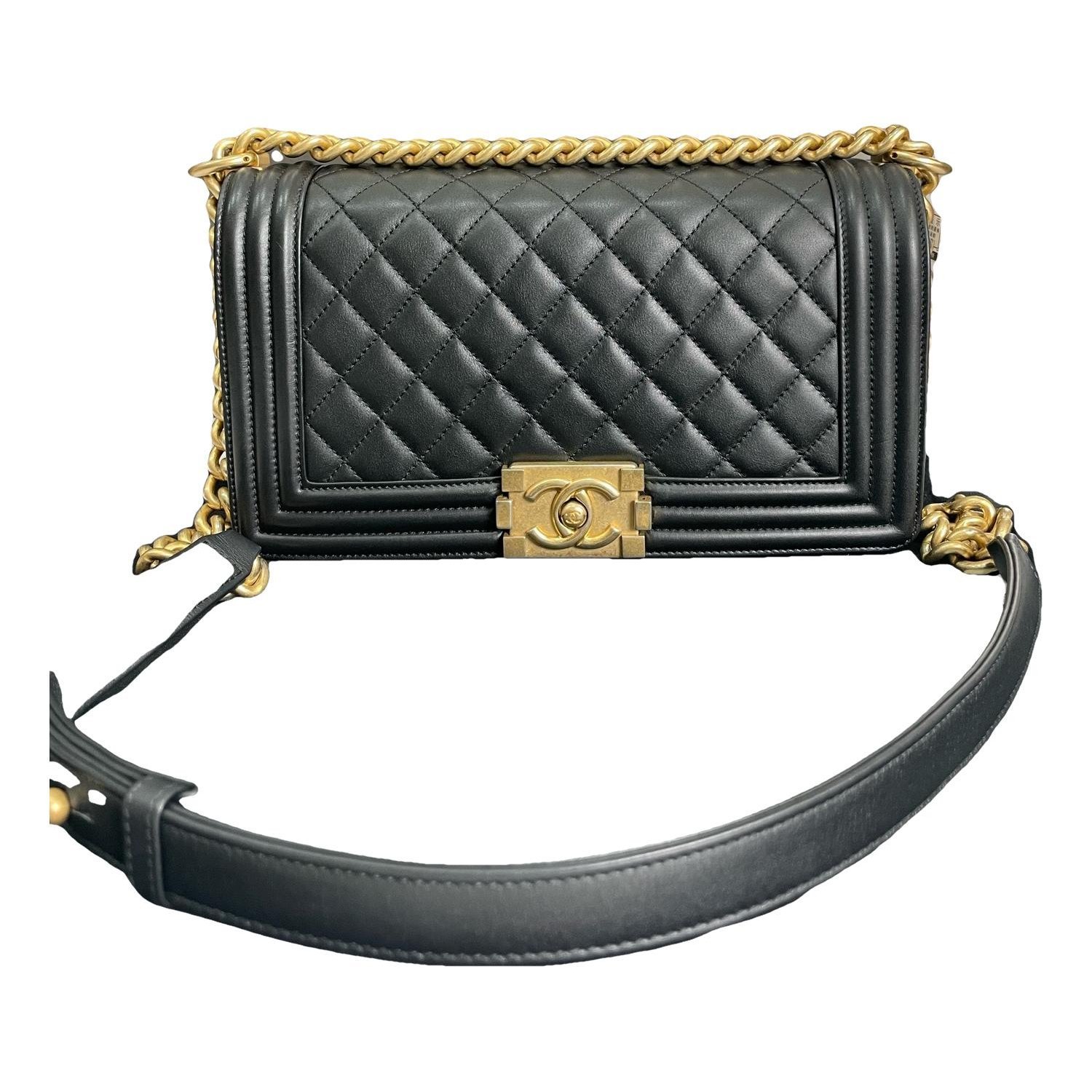 Boy leather crossbody bag