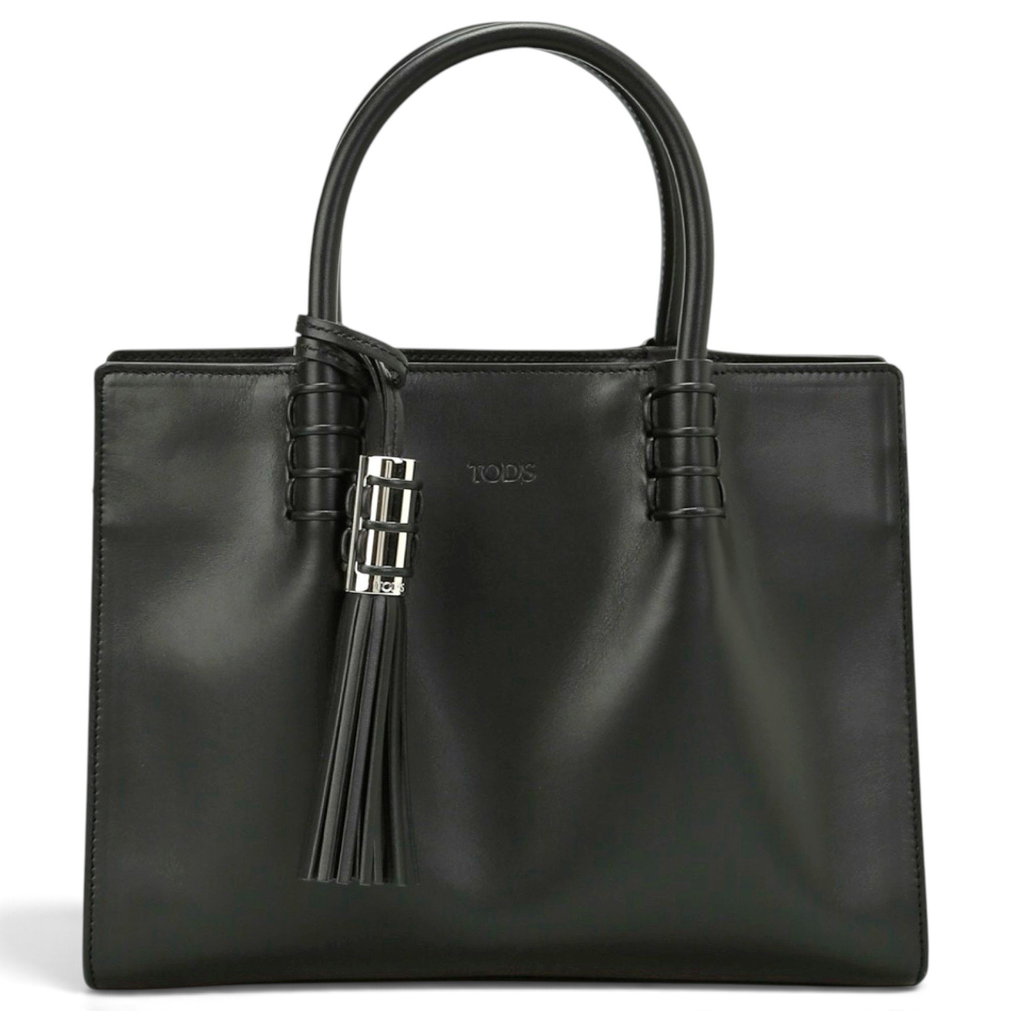 Leather tote