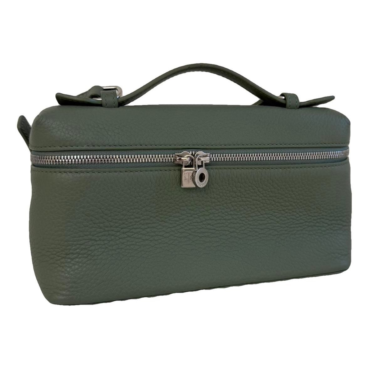 Loro Piana Extra Pocket leather handbag
