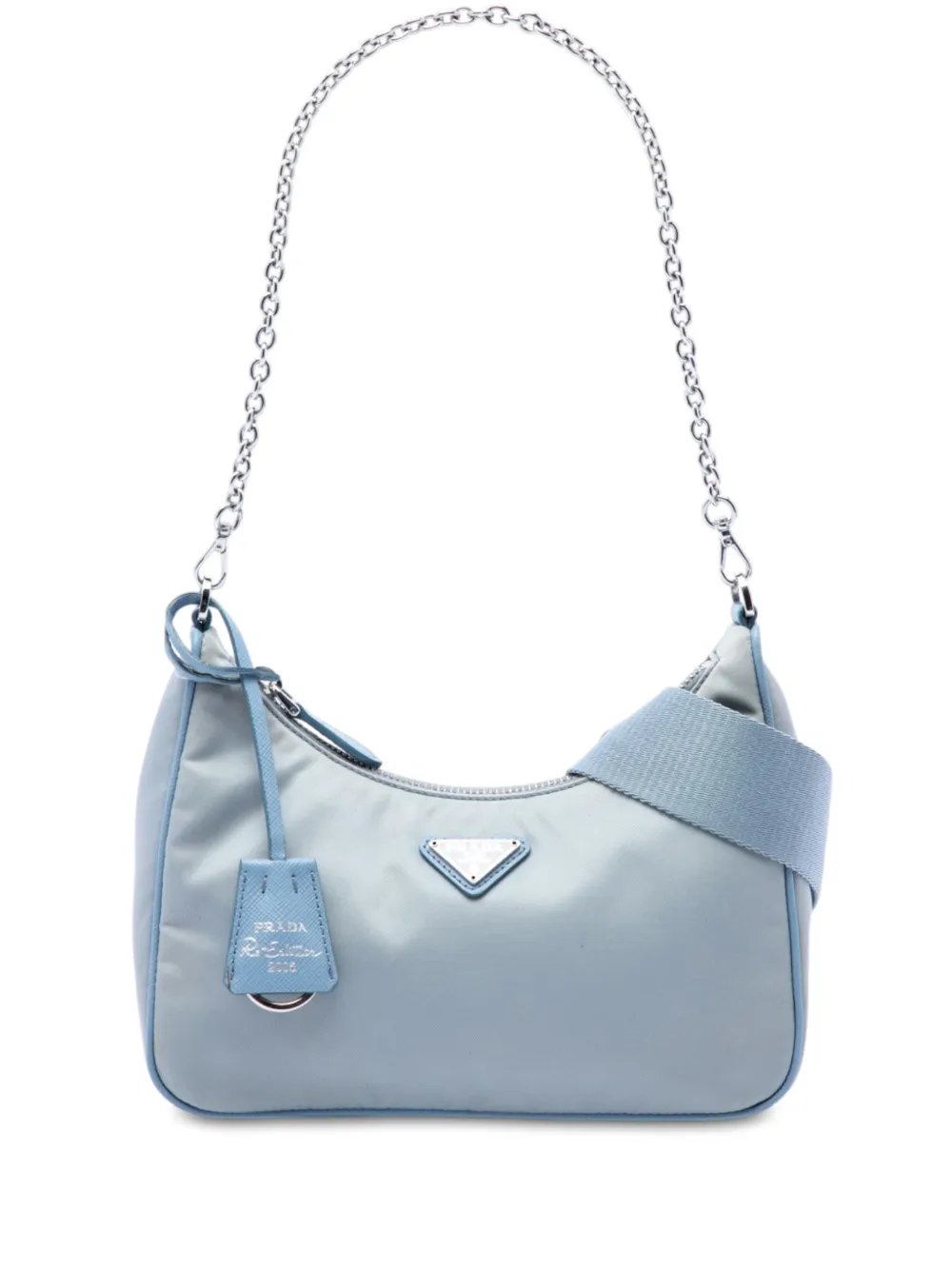 2019-2026 Saffiano Trimmed Tessuto Re Edition 2005 satchel