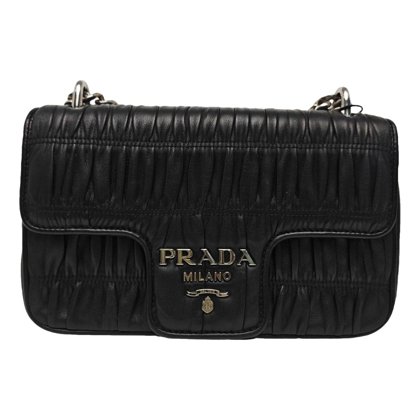 Diagramme leather handbag