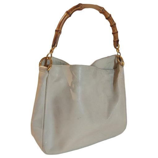 Vintage Bamboo Hobo leather handbag