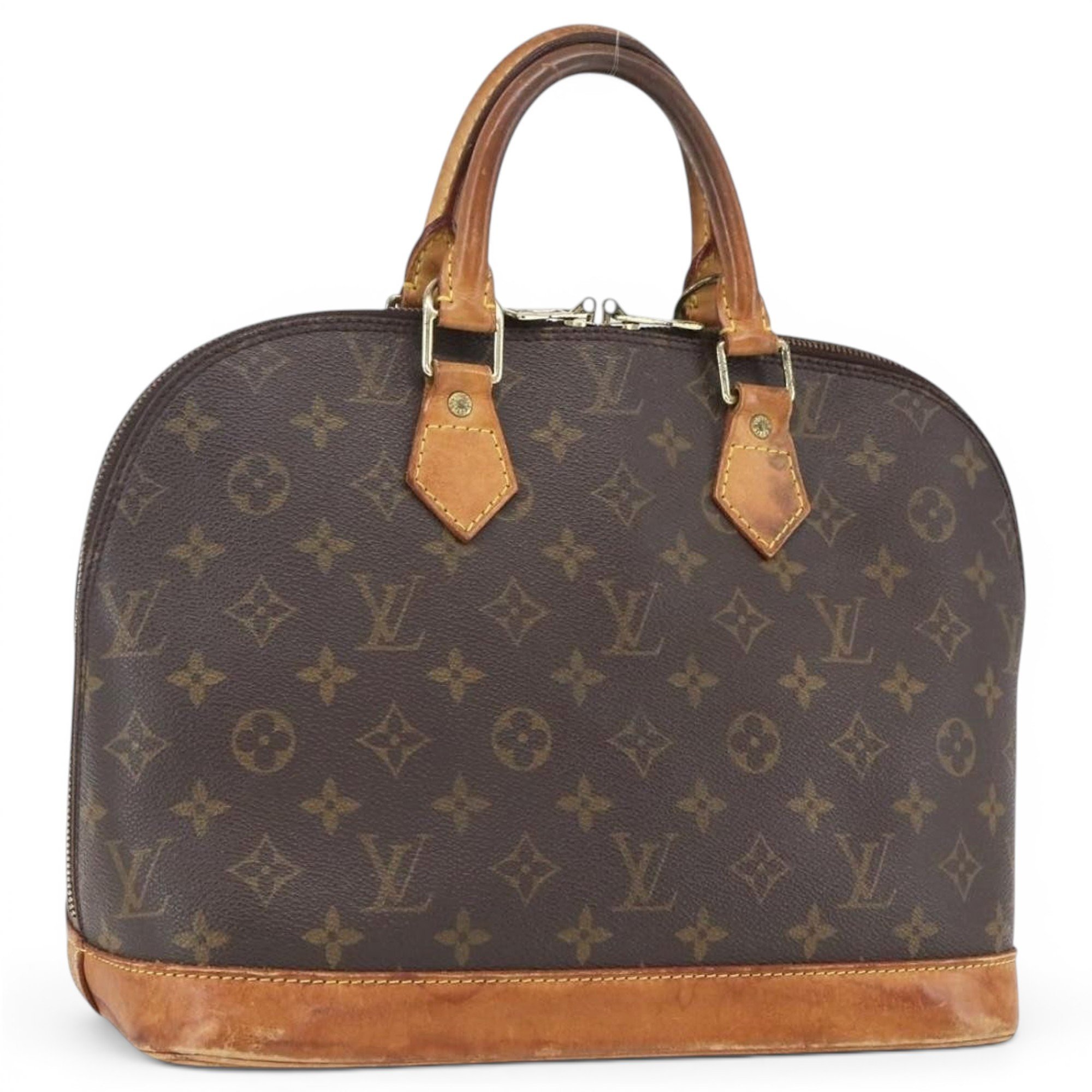 Alma leather handbag