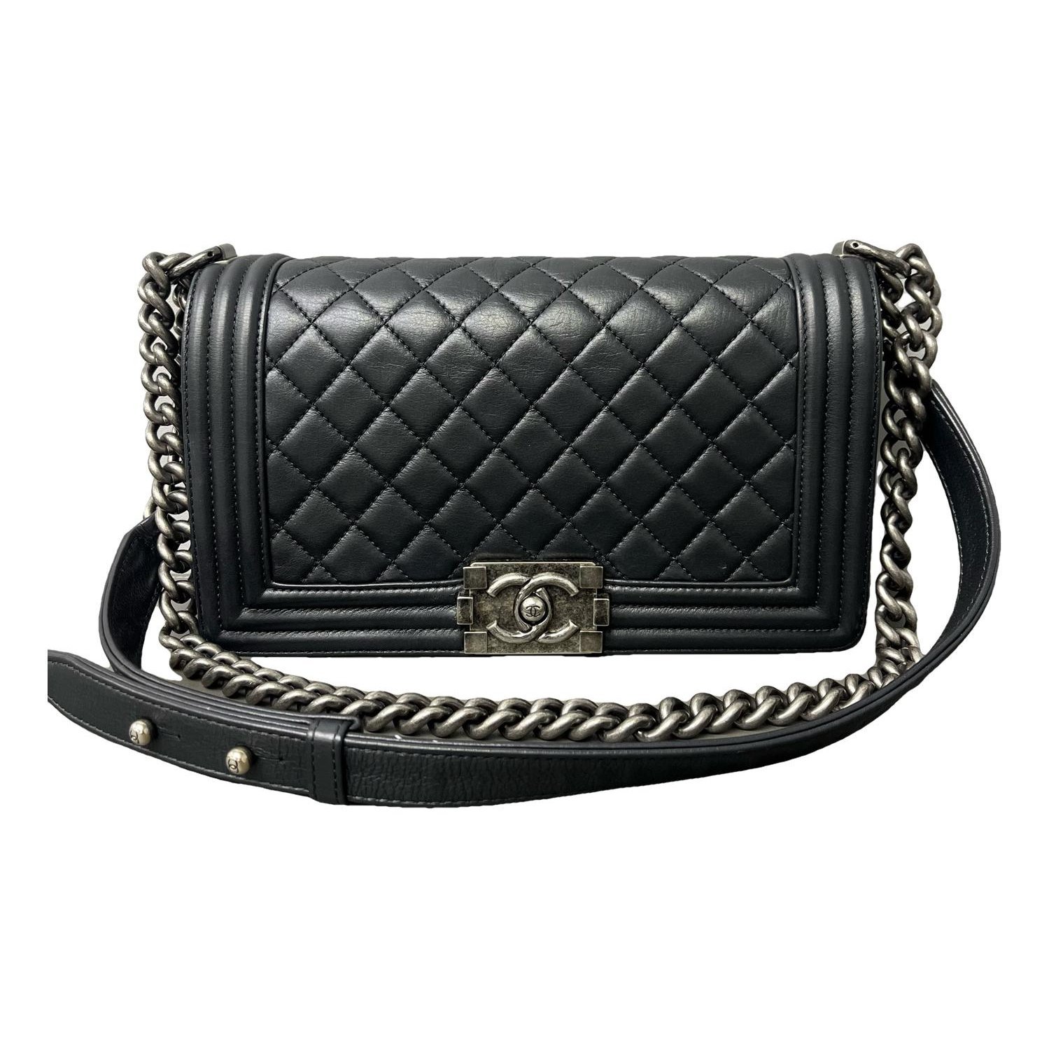 Boy leather handbag