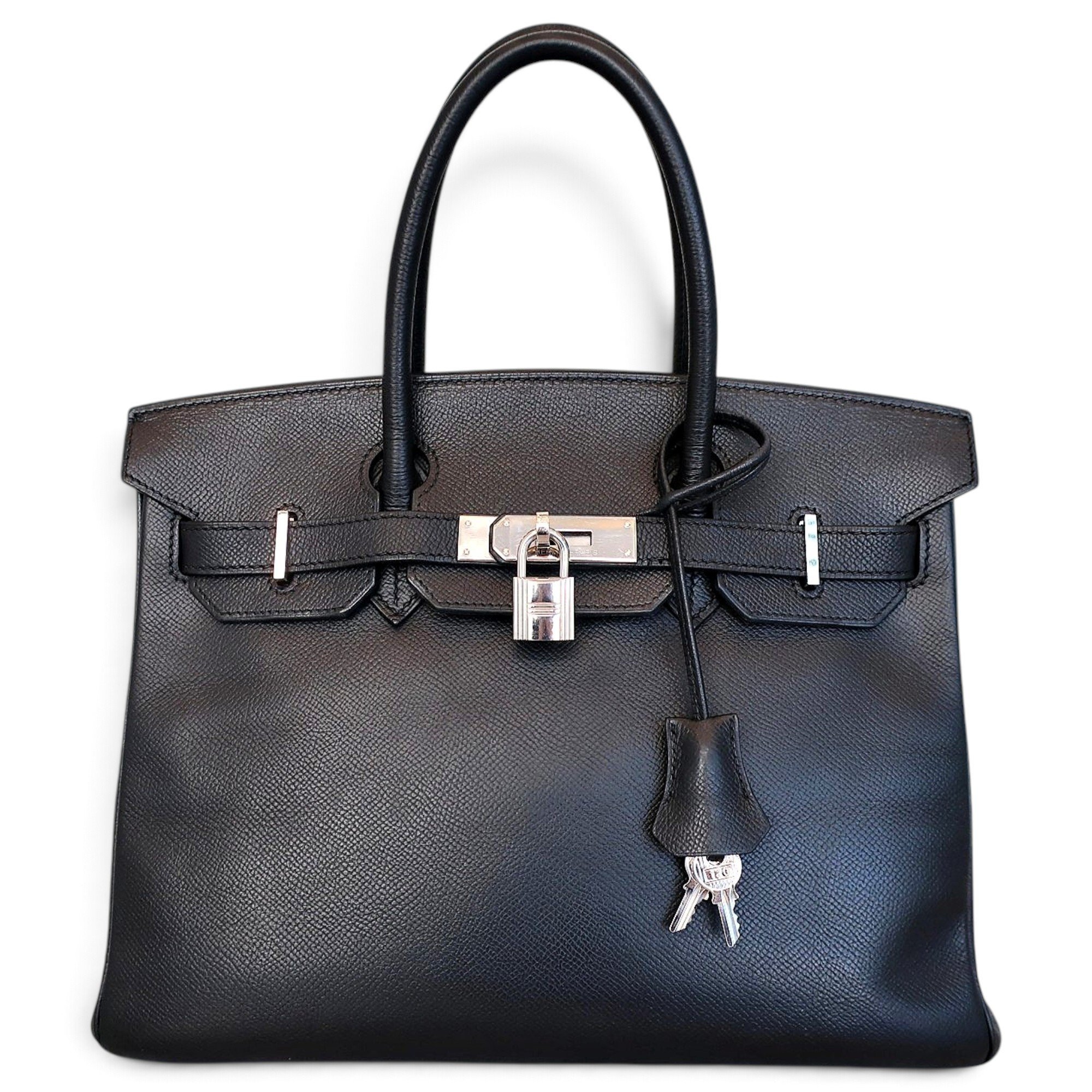 Birkin 30 leather handbag