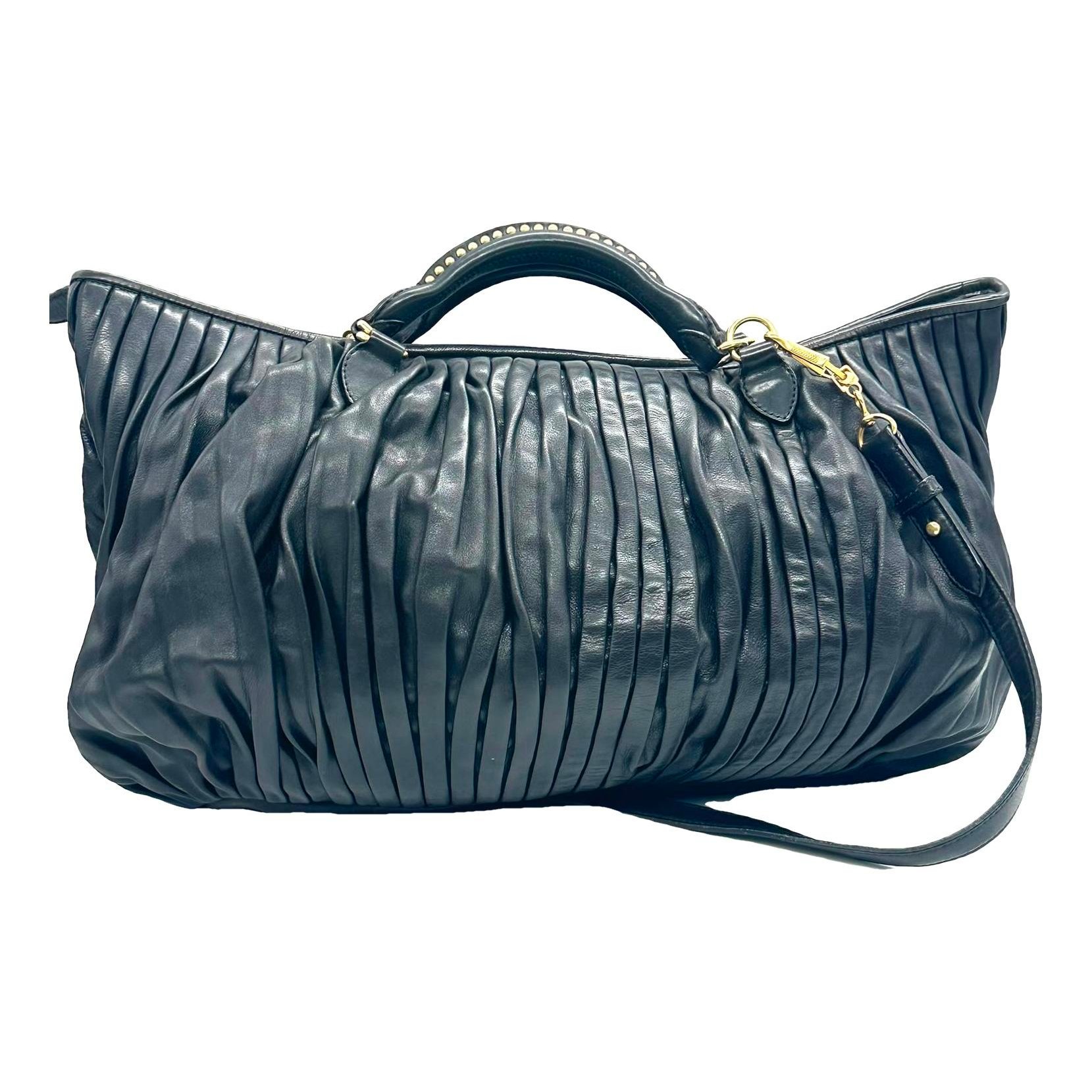 Leather handbag