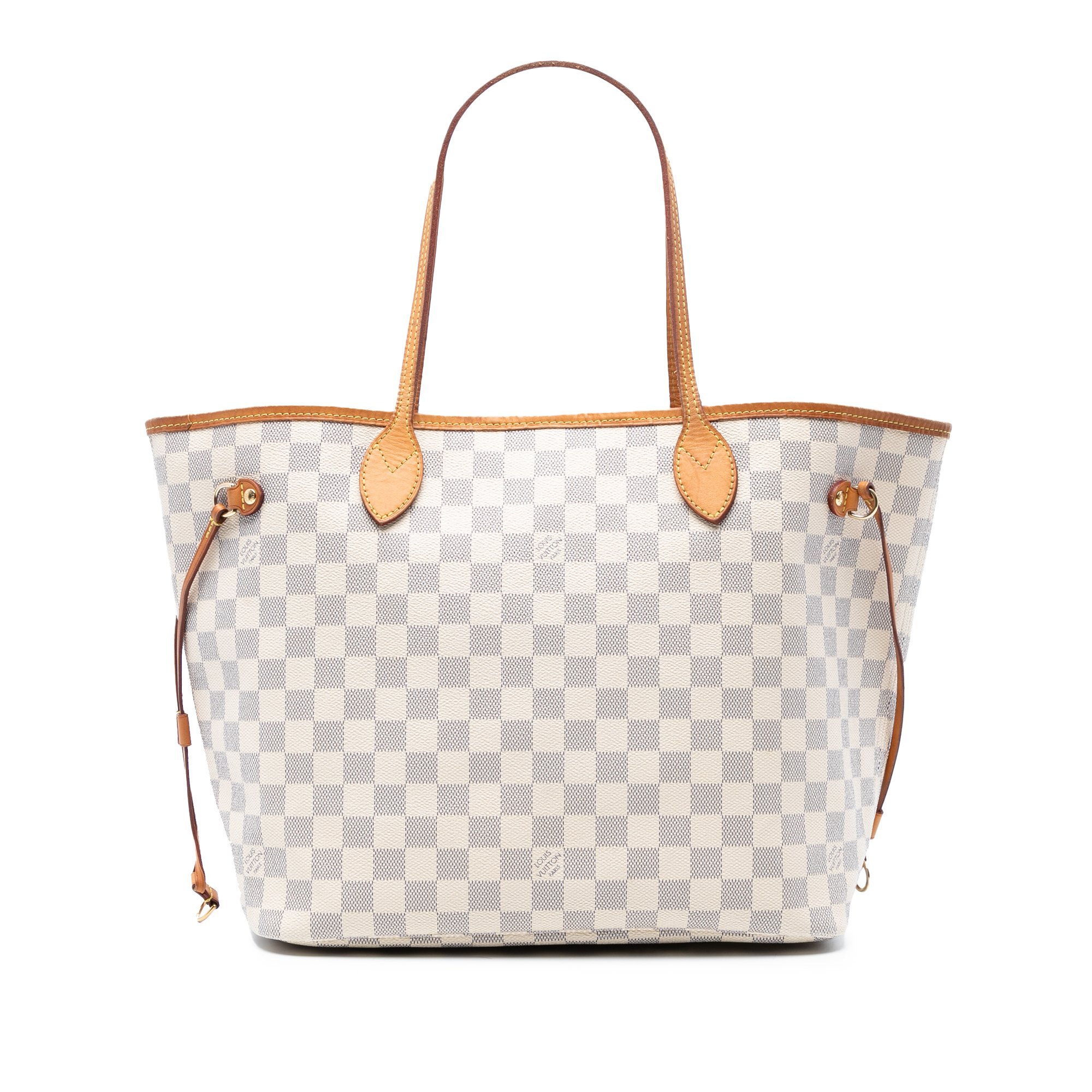 Louis Vuitton Neverfull leather handbag