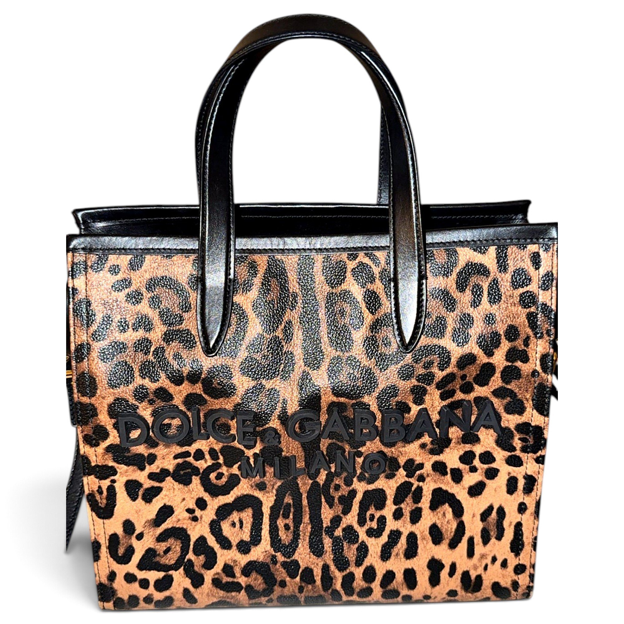 DG Daily leather tote