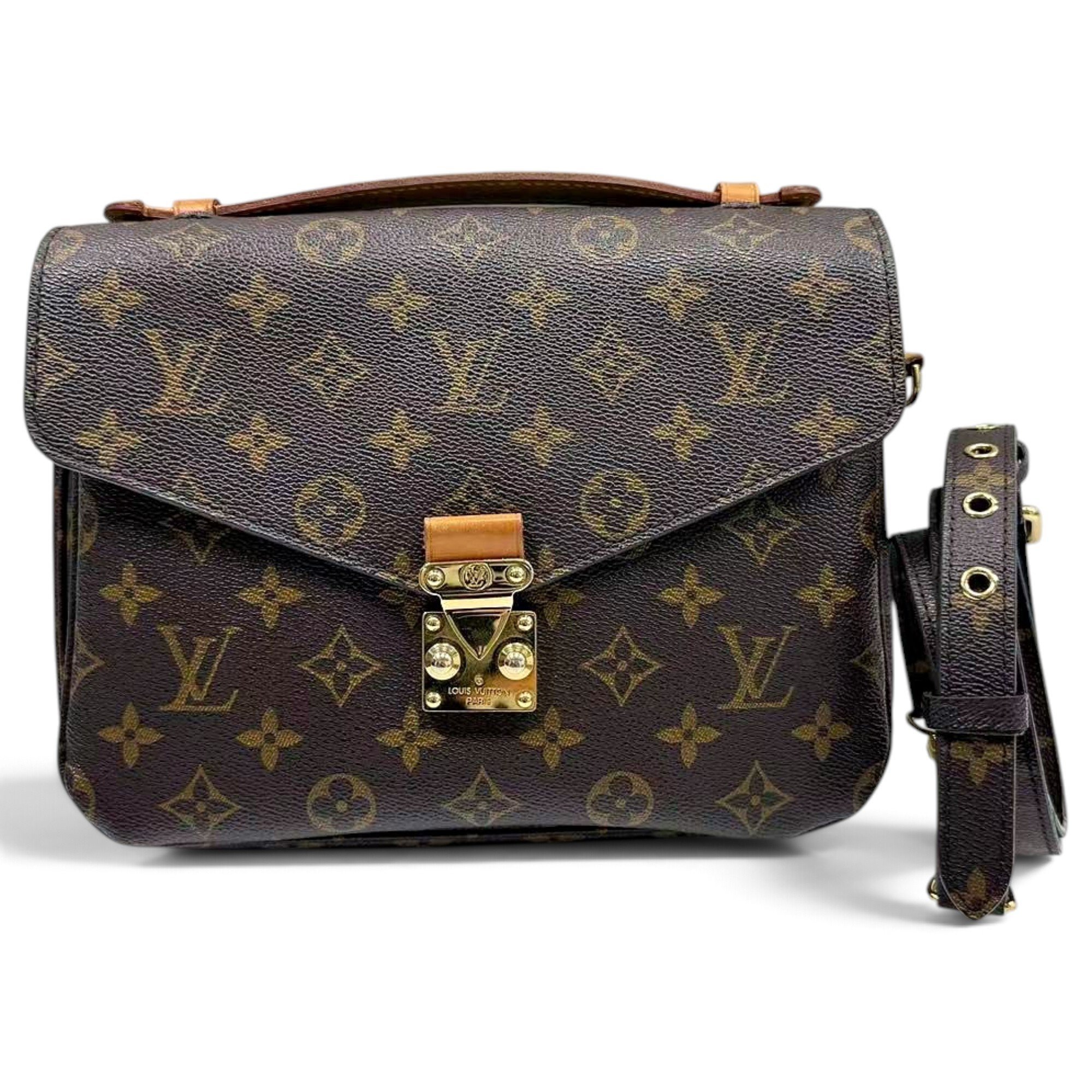 Metis leather handbag