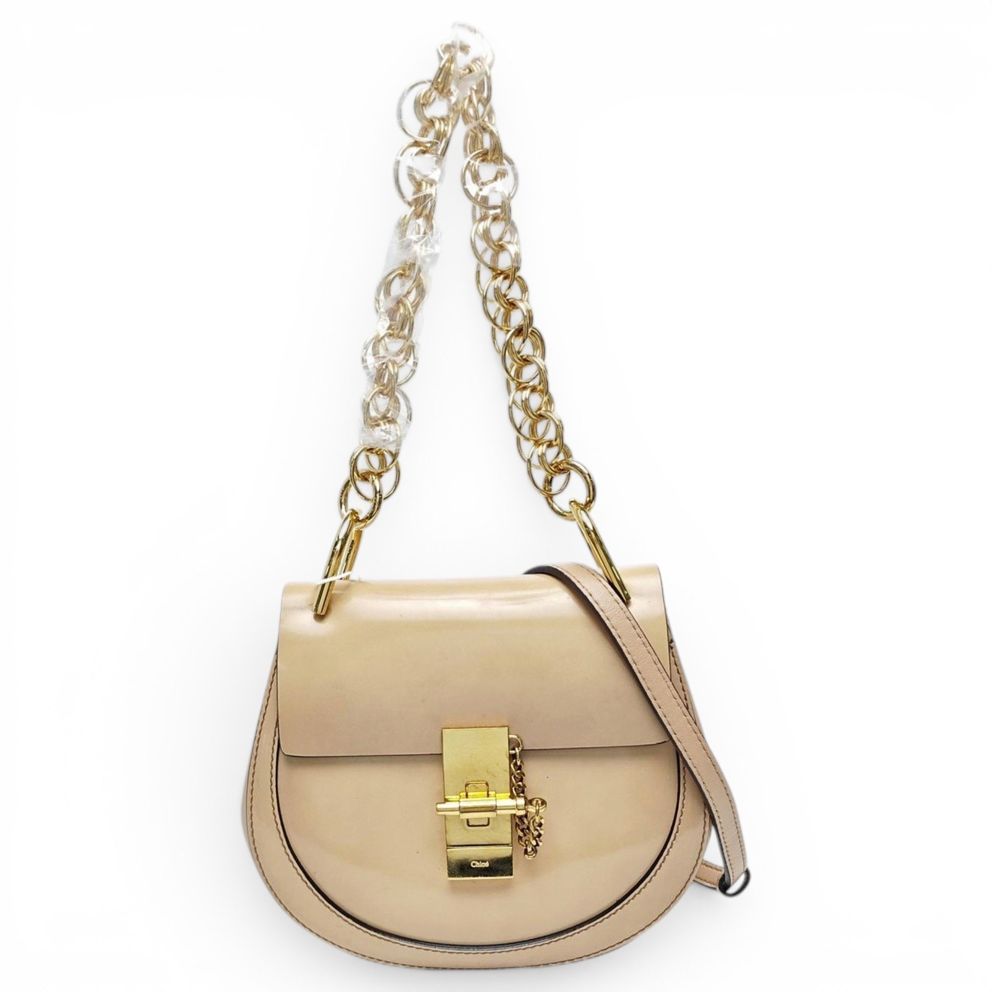 Drew patent leather handbag