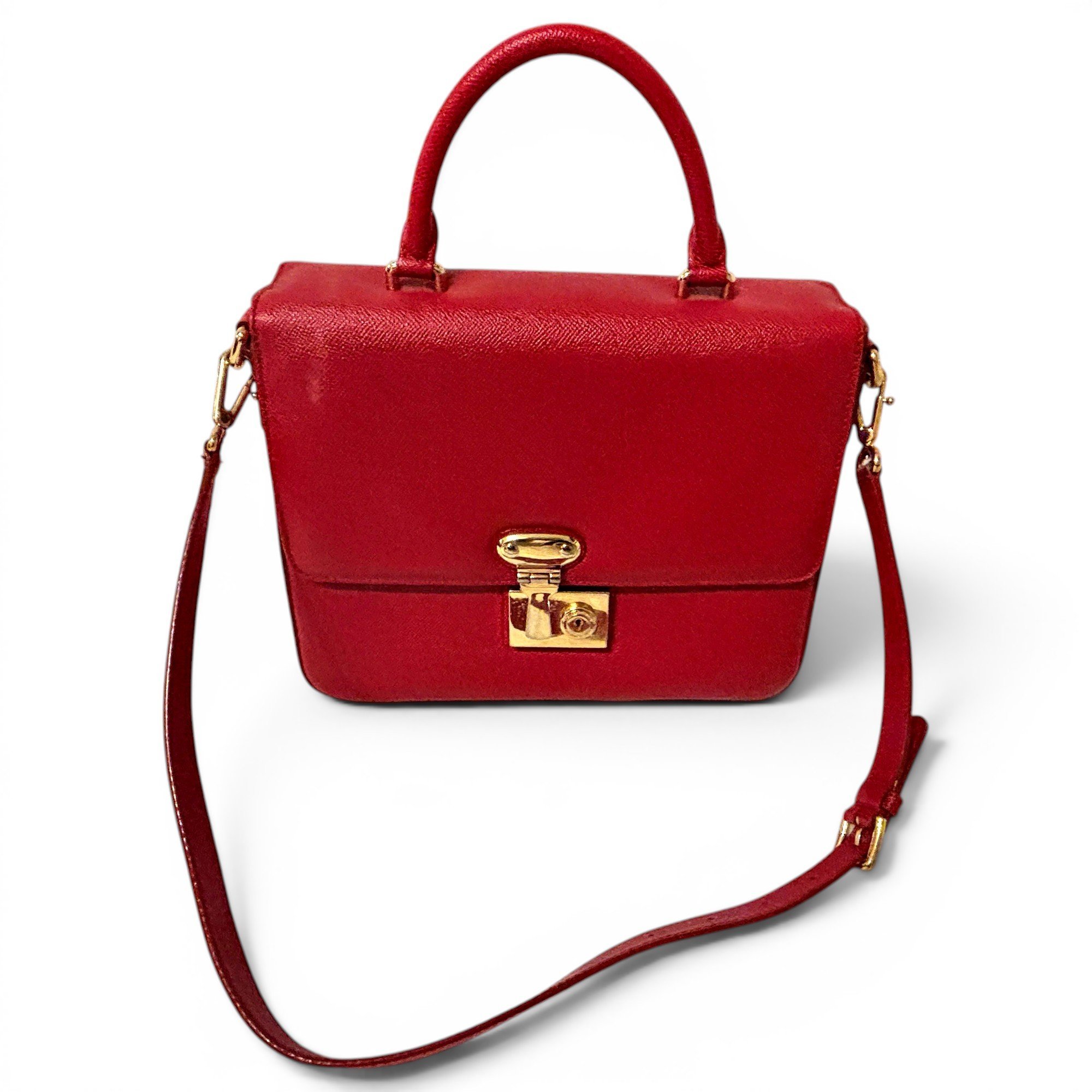 Leather handbag