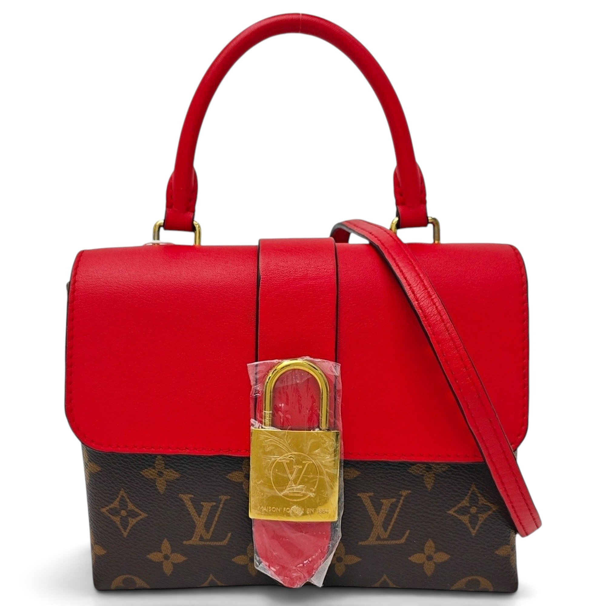 Locky BB leather handbag