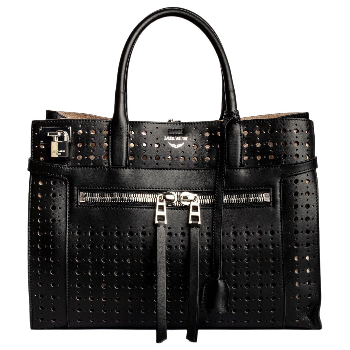 Leather handbag