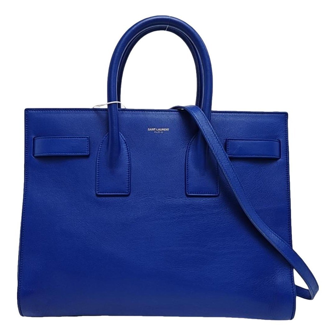 Sac de Jour leather tote