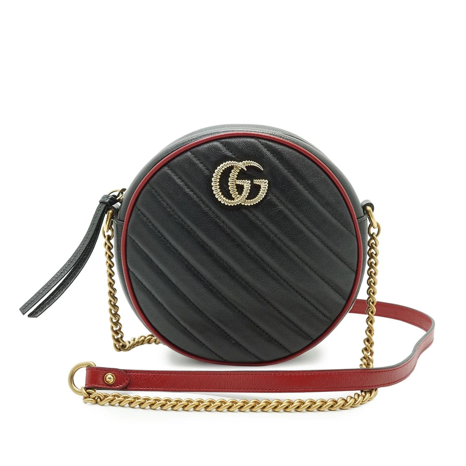 GG Marmont leather crossbody bag