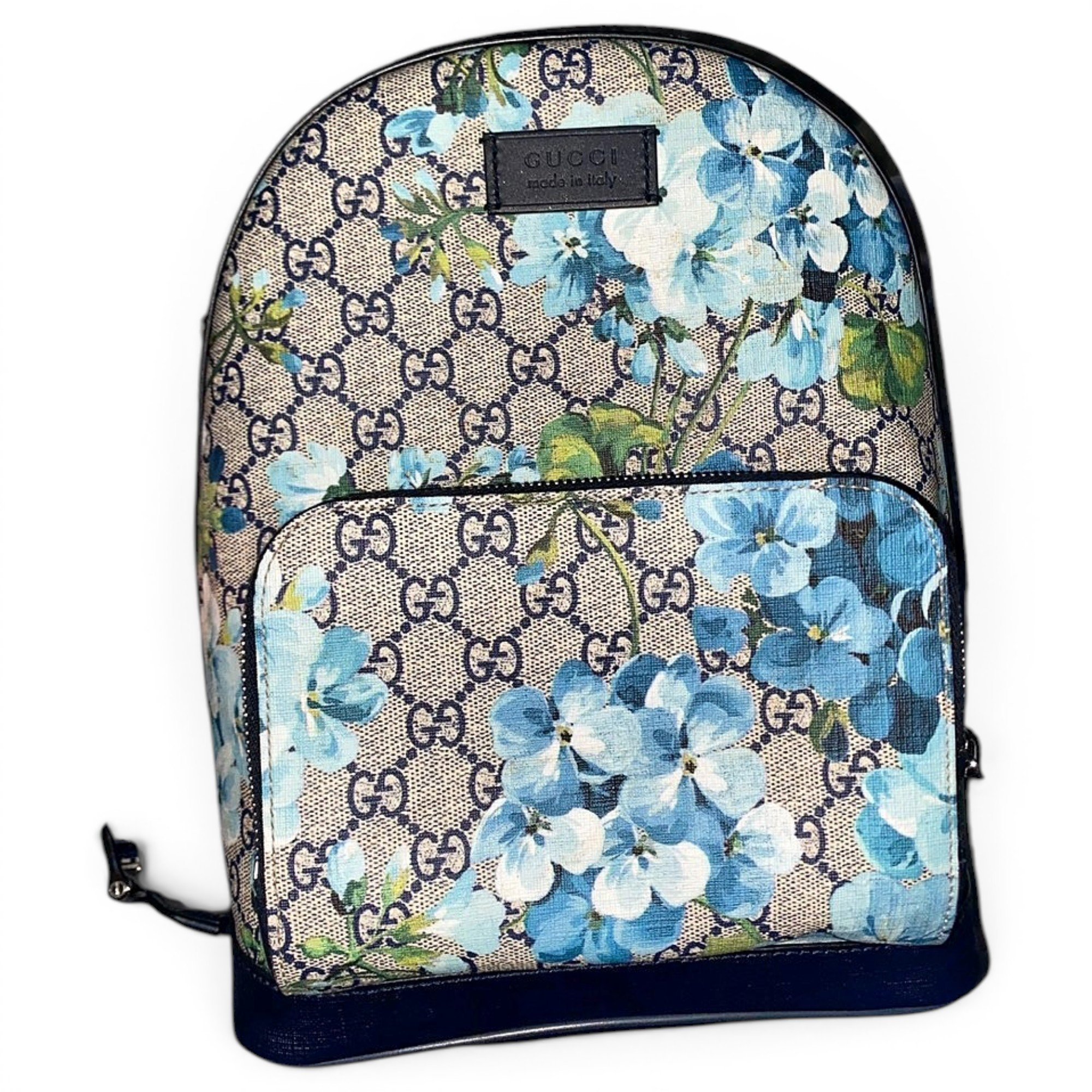 Leather backpack