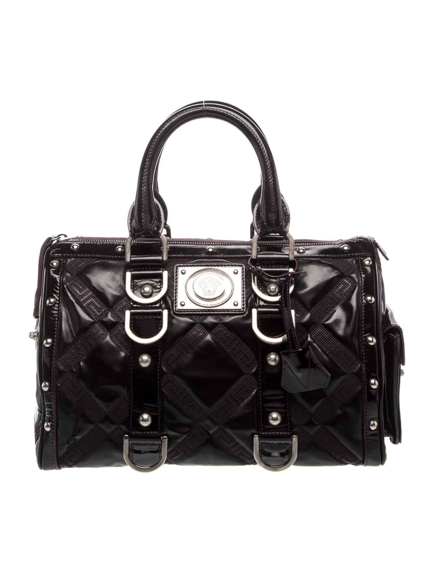 Leather Top Handle Bag