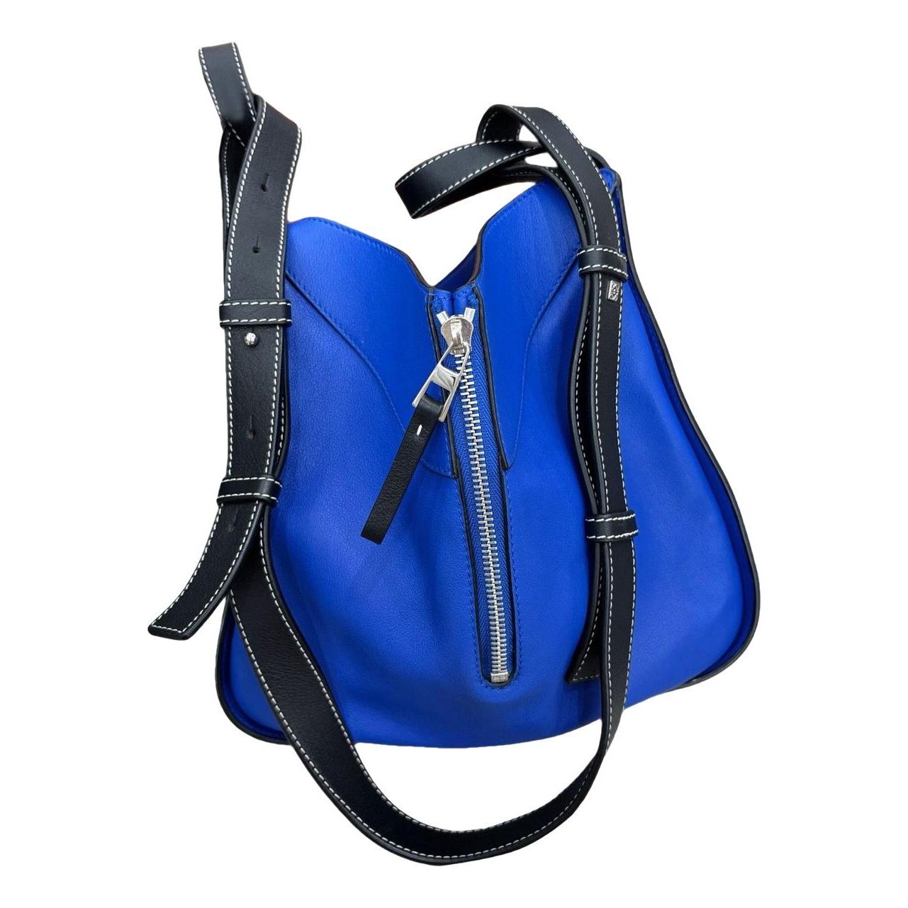 Hammock leather handbag
