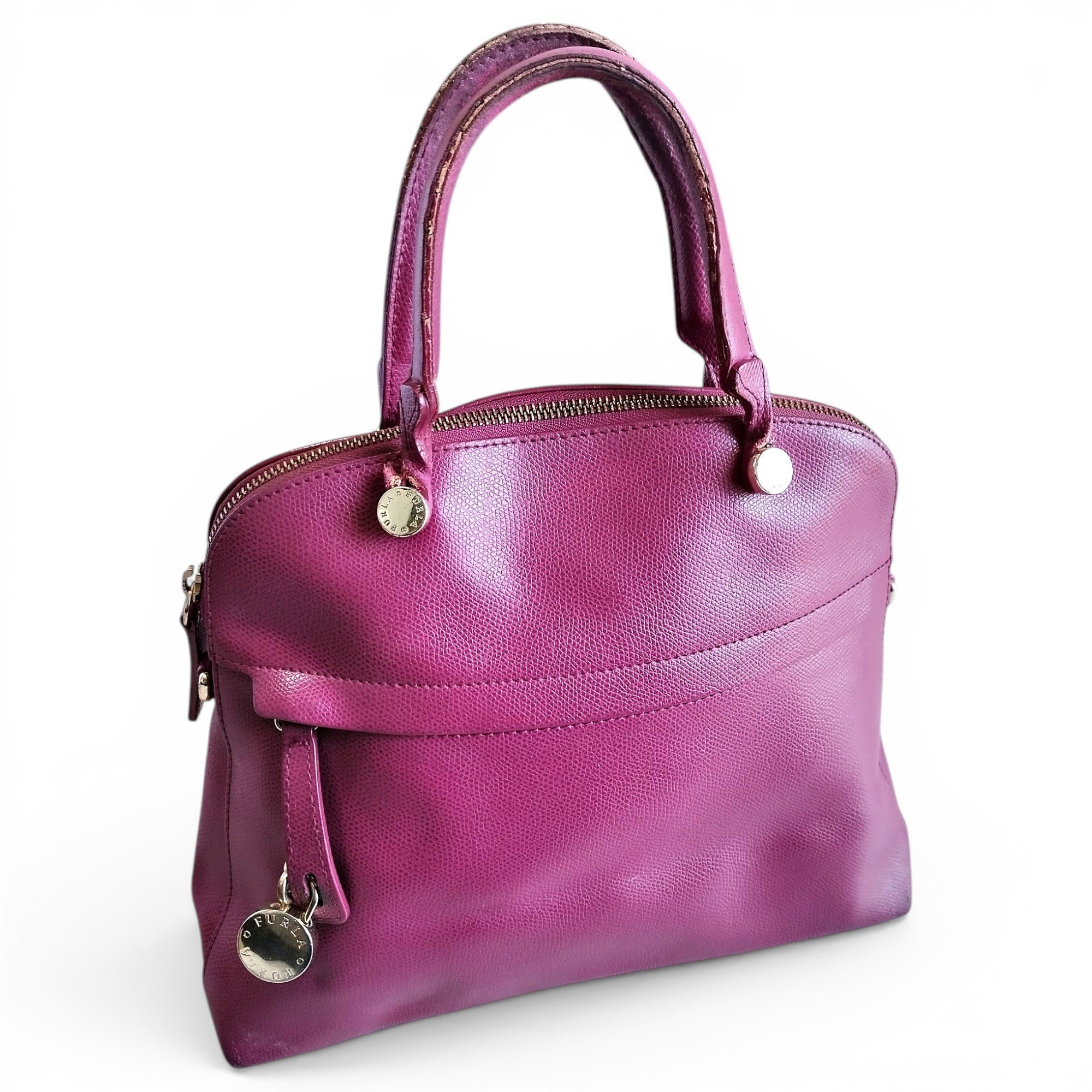 Leather handbag