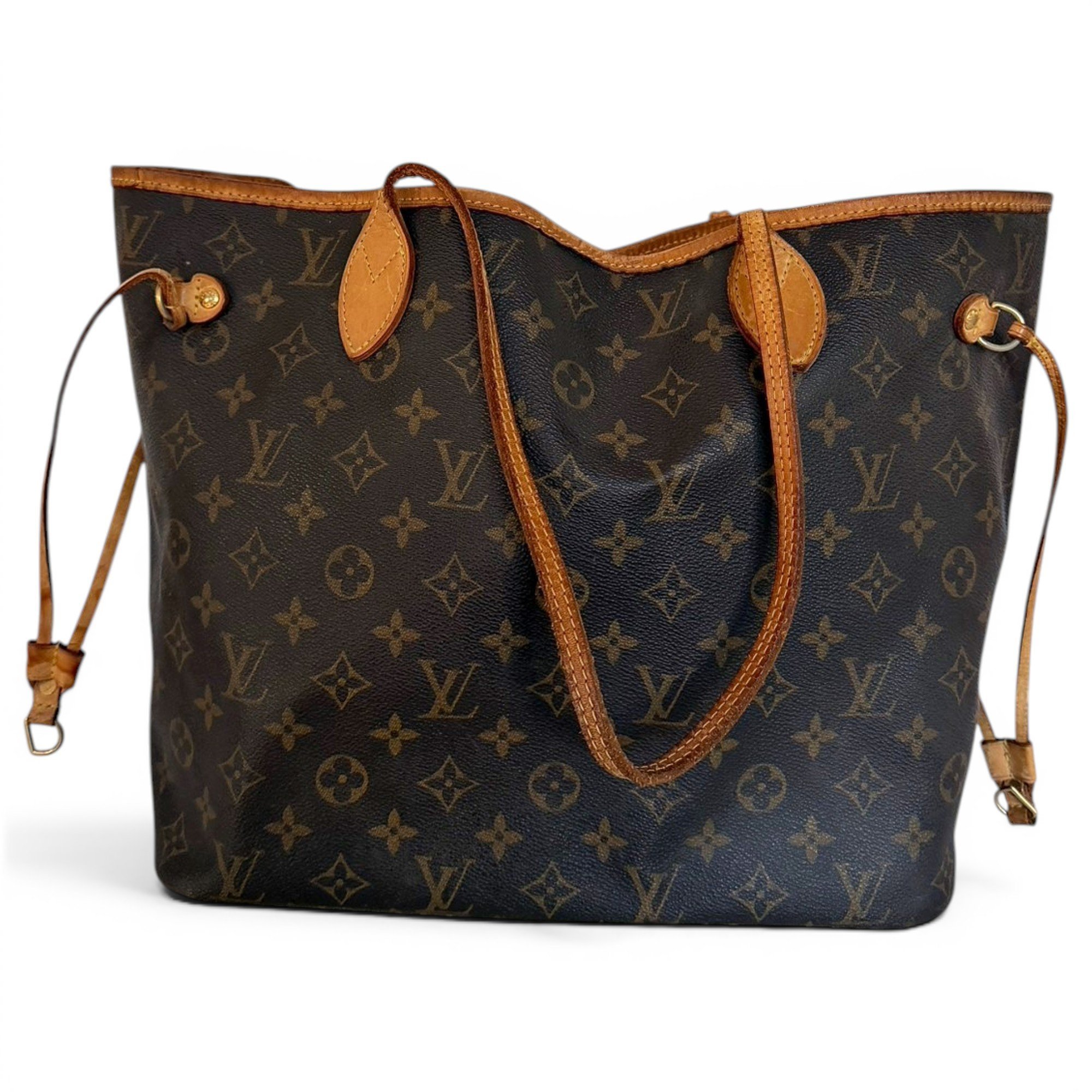 Neverfull leather tote