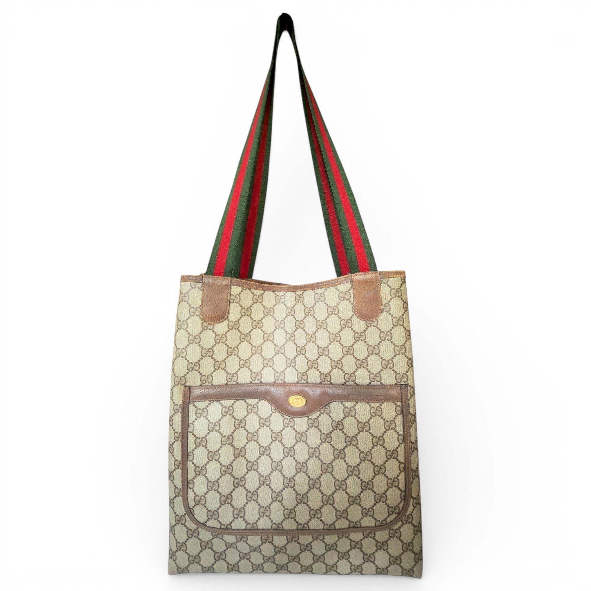 Ophidia leather tote