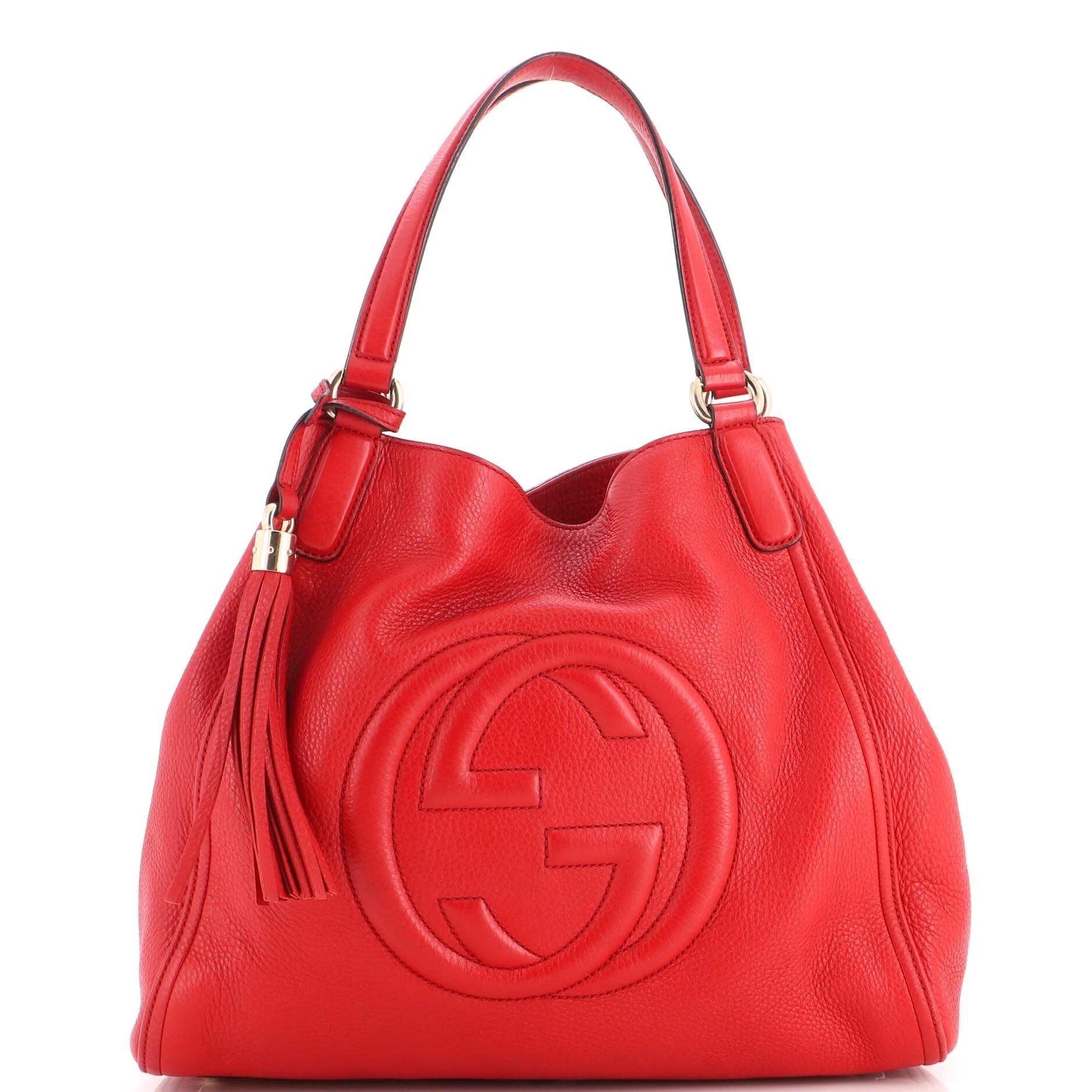 Leather handbag