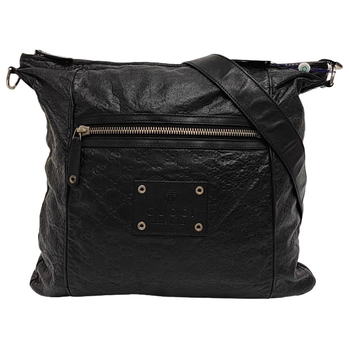 Leather tote