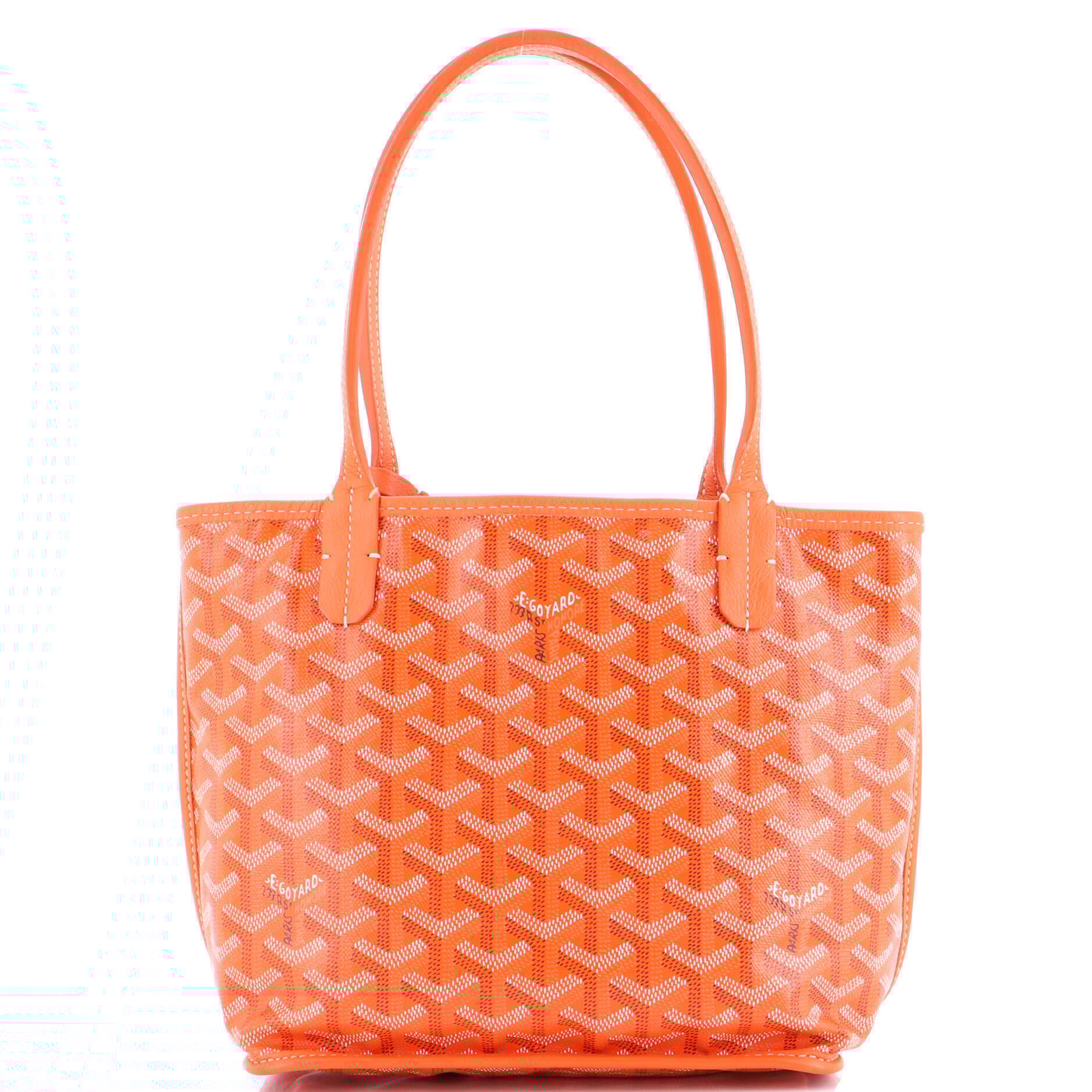 Goyard Anjou Reversible Tote Coated Canvas Mini
