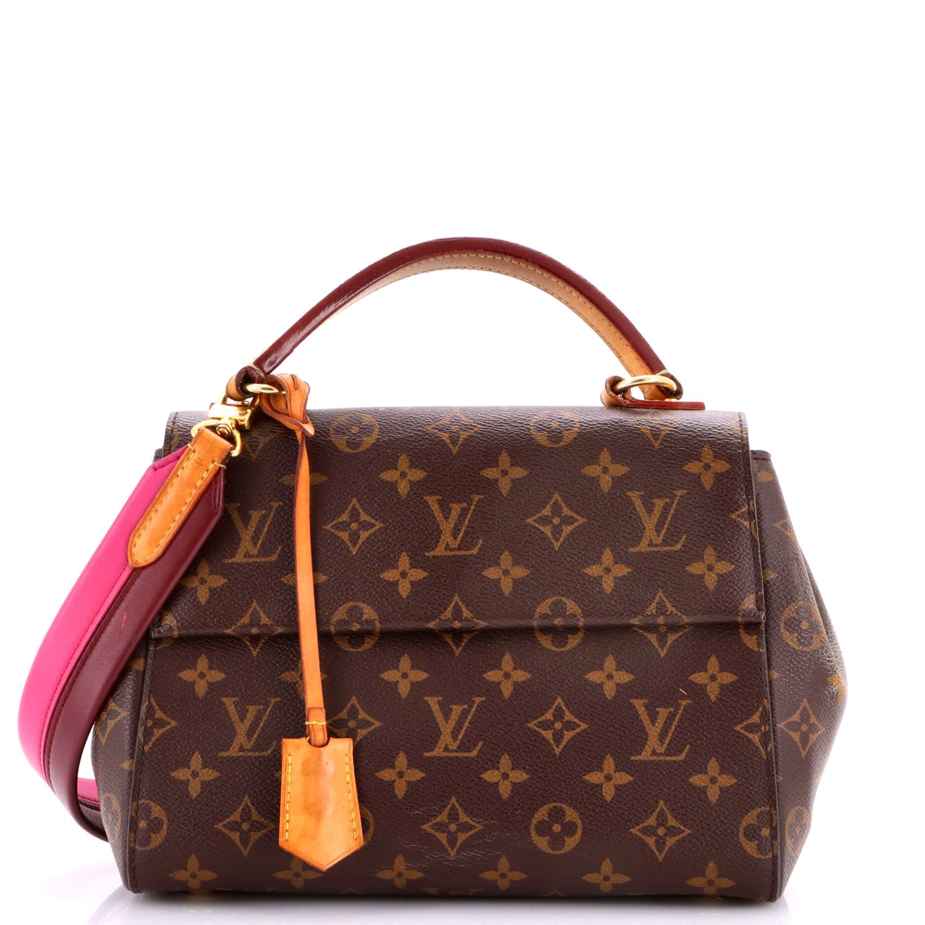 Louis Vuitton Cluny Top Handle Bag Monogram Canvas BB